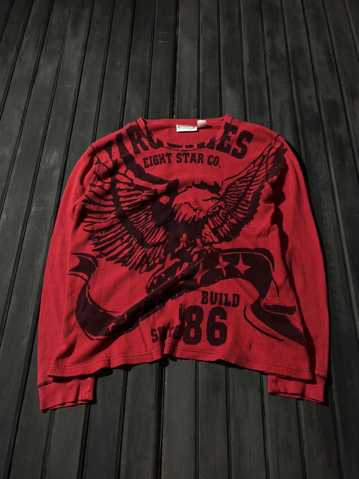 If Six Was Nine × Japanese Brand × Le Grande Bleu (L.G.B.) Vintage Streetwear Kapital Style Japanese Long Sleeve 90s Size US XL / EU 56 / 4 - 1 Thumbnail
