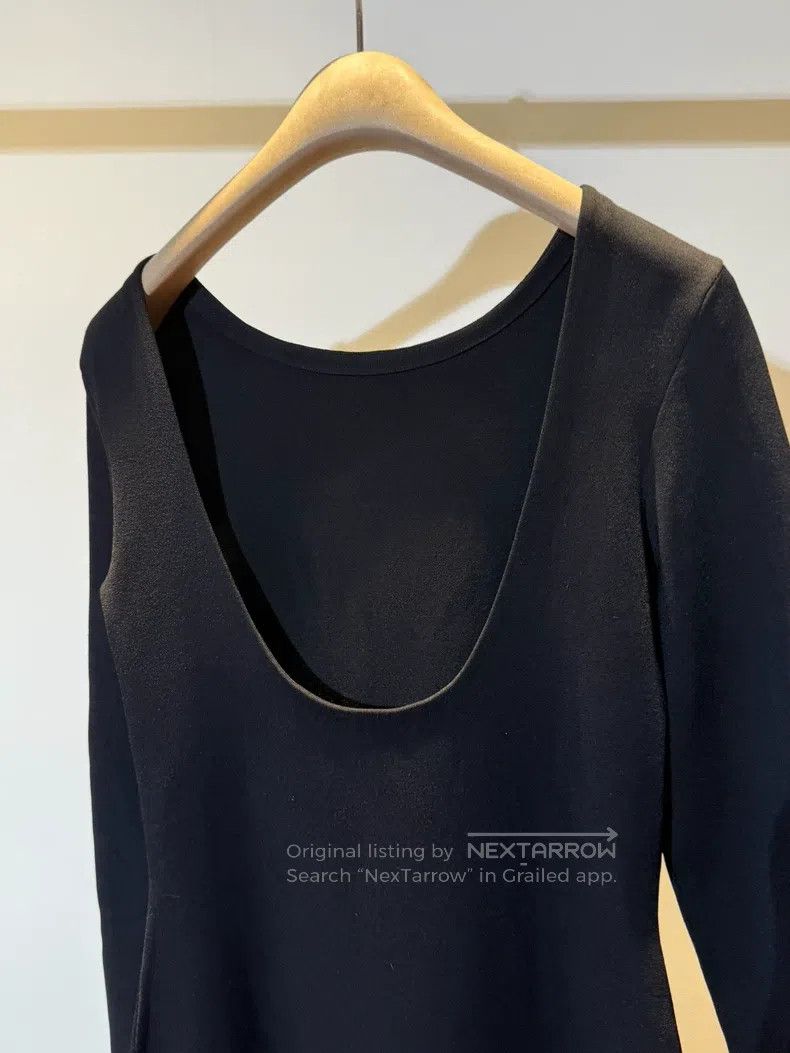 The Row The Row Long Sleeve Black Dress Size M / US 6-8 / IT 42-44 - 2 Thumbnail