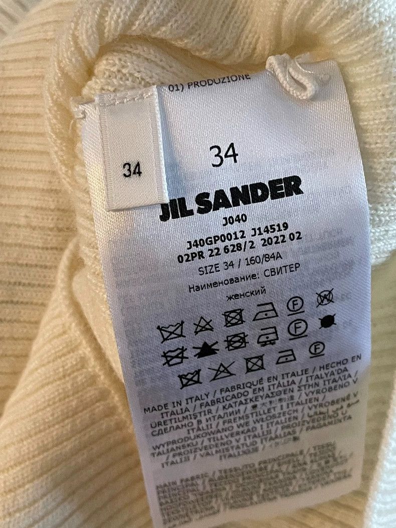 Other Jil Sander wool zipper slim-fit knit top Size 4XL / US 24-26 - 3 Thumbnail