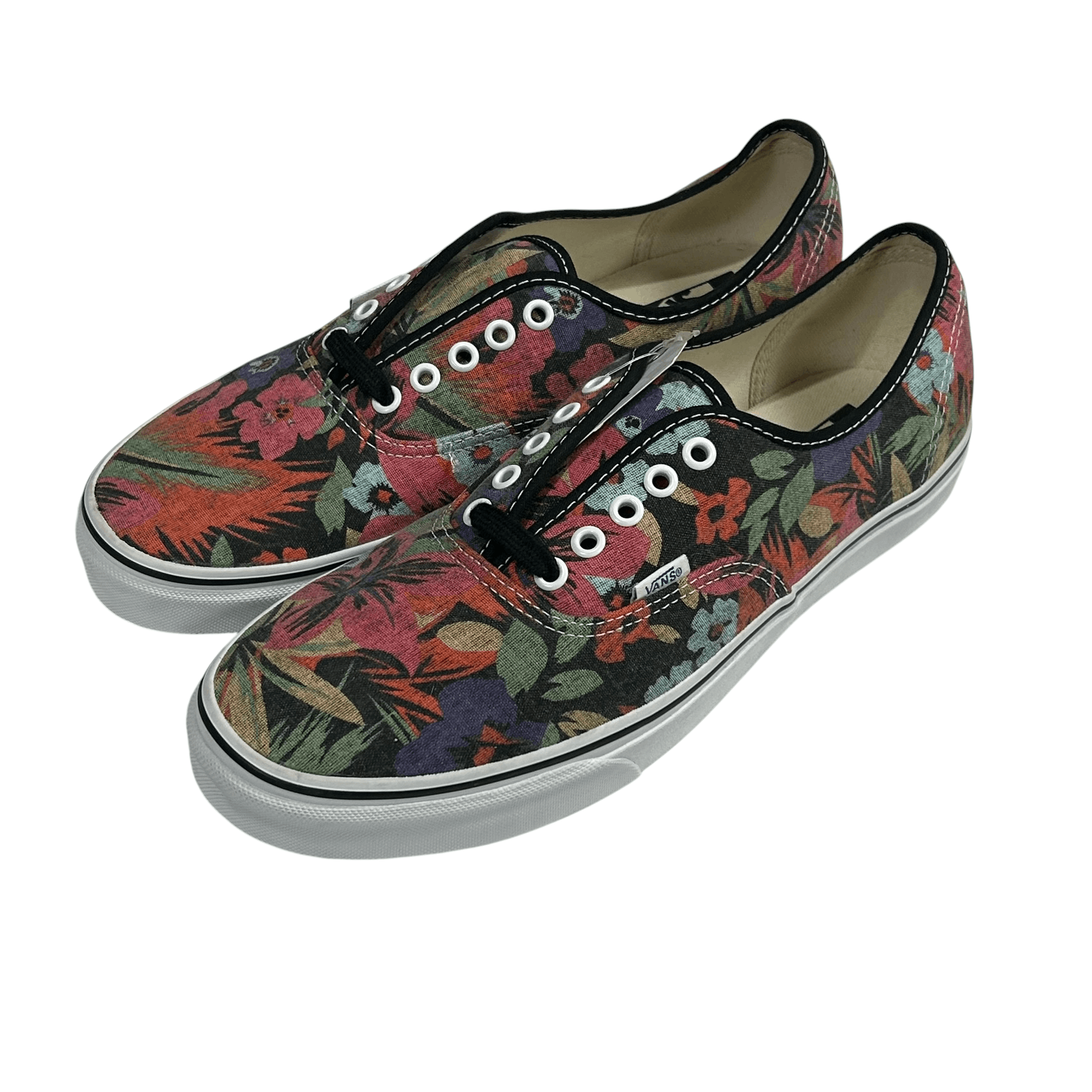 Vans Floral Printed Authentic Lows Size US 11 / EU 44 - 2 Thumbnail