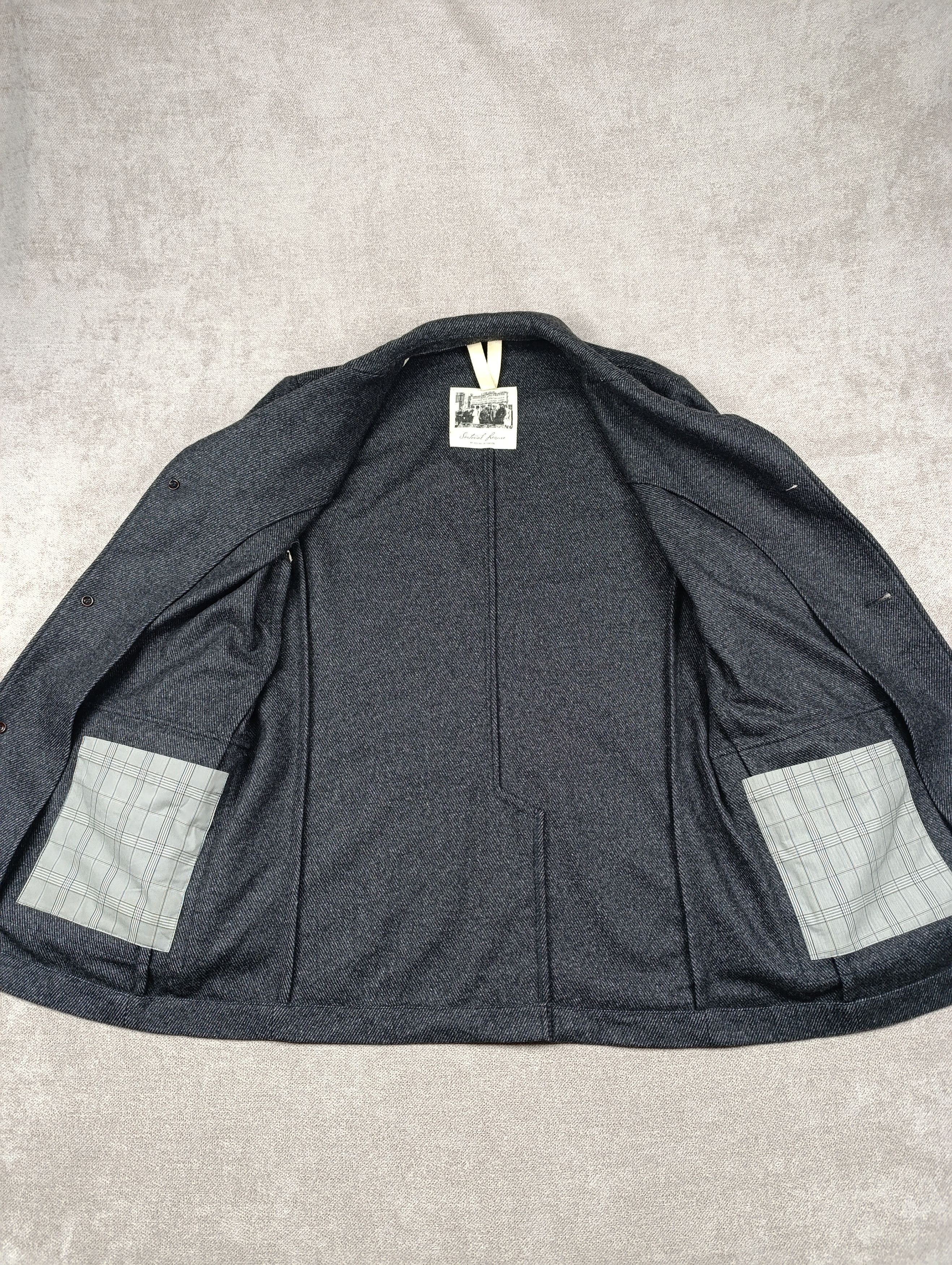 Oscar Jacobson OSCAR JACOBSON SARTORIAL LEISURE BERGMAN WOOL JACKET Size US M / EU 48-50 / 2 - 12 Thumbnail