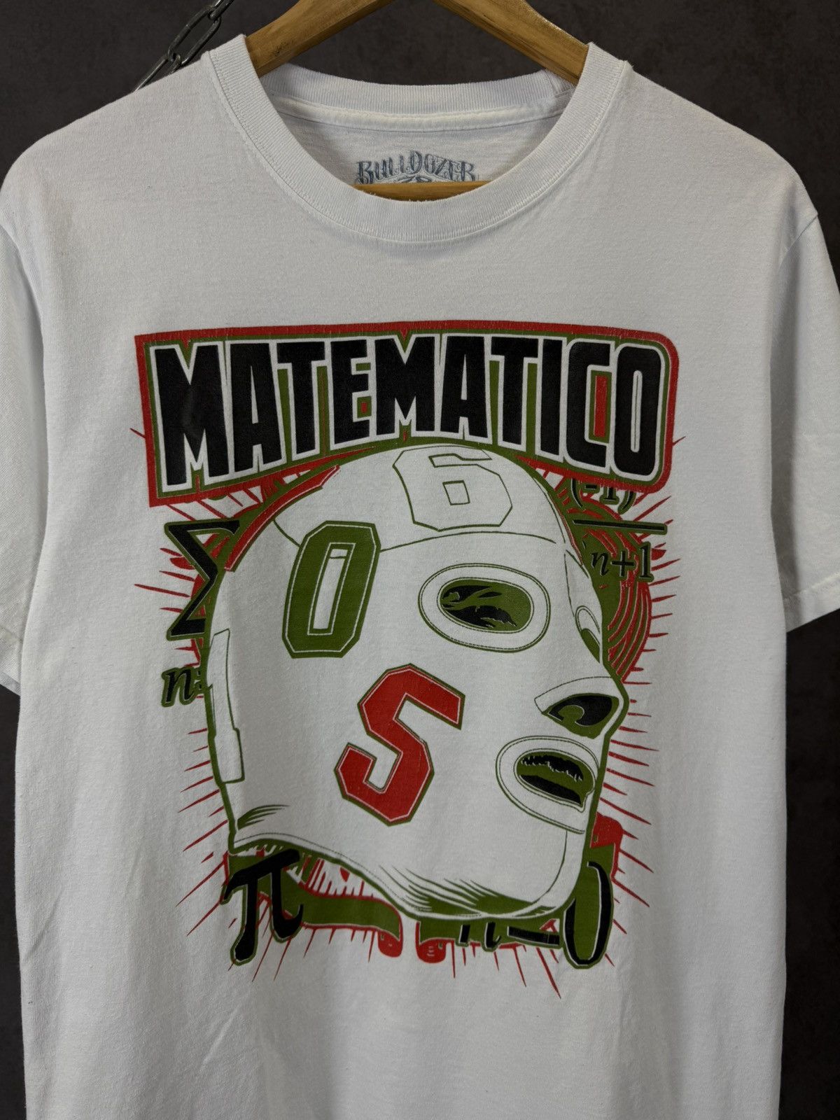 WWE Matematico wrestling tee Size US S / EU 44-46 / 1 - 3 Thumbnail