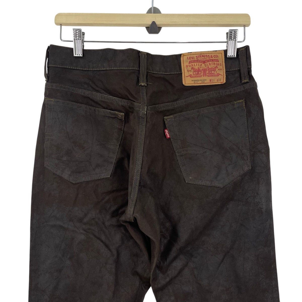 Levi's Vintage LEVIS Usa STRAUSS Chore Brown Pant Size US 31 - 5 Thumbnail