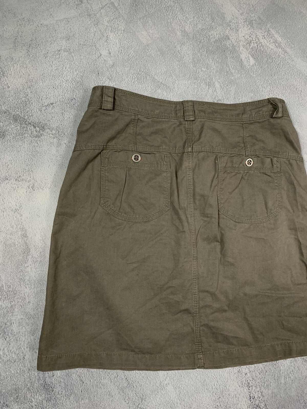 Japanese Brand × Vintage Vintage Y2K Japanese military style mini skirt streetwear Size 32" / US 10 / IT 46 - 9 Thumbnail