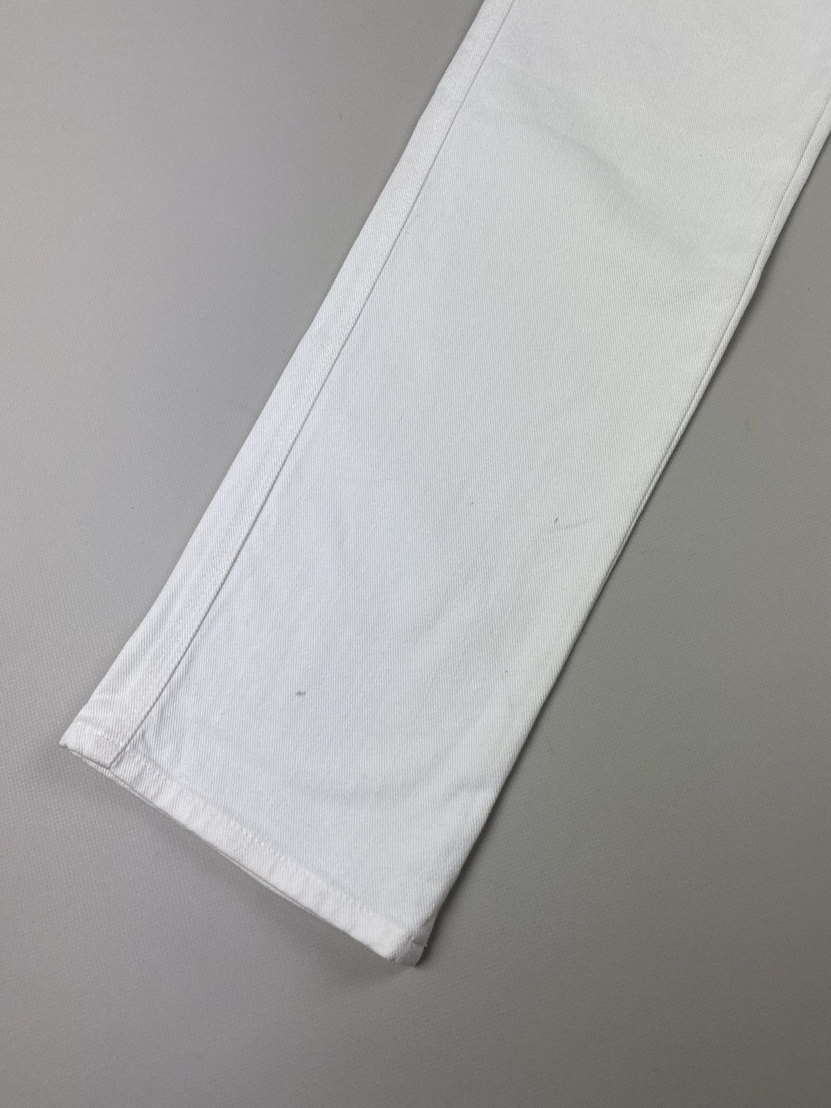 Bally Bally Ladies denim jeans size US 10 IT 44 white Size 32" / US 10 / IT 46 - 6 Thumbnail