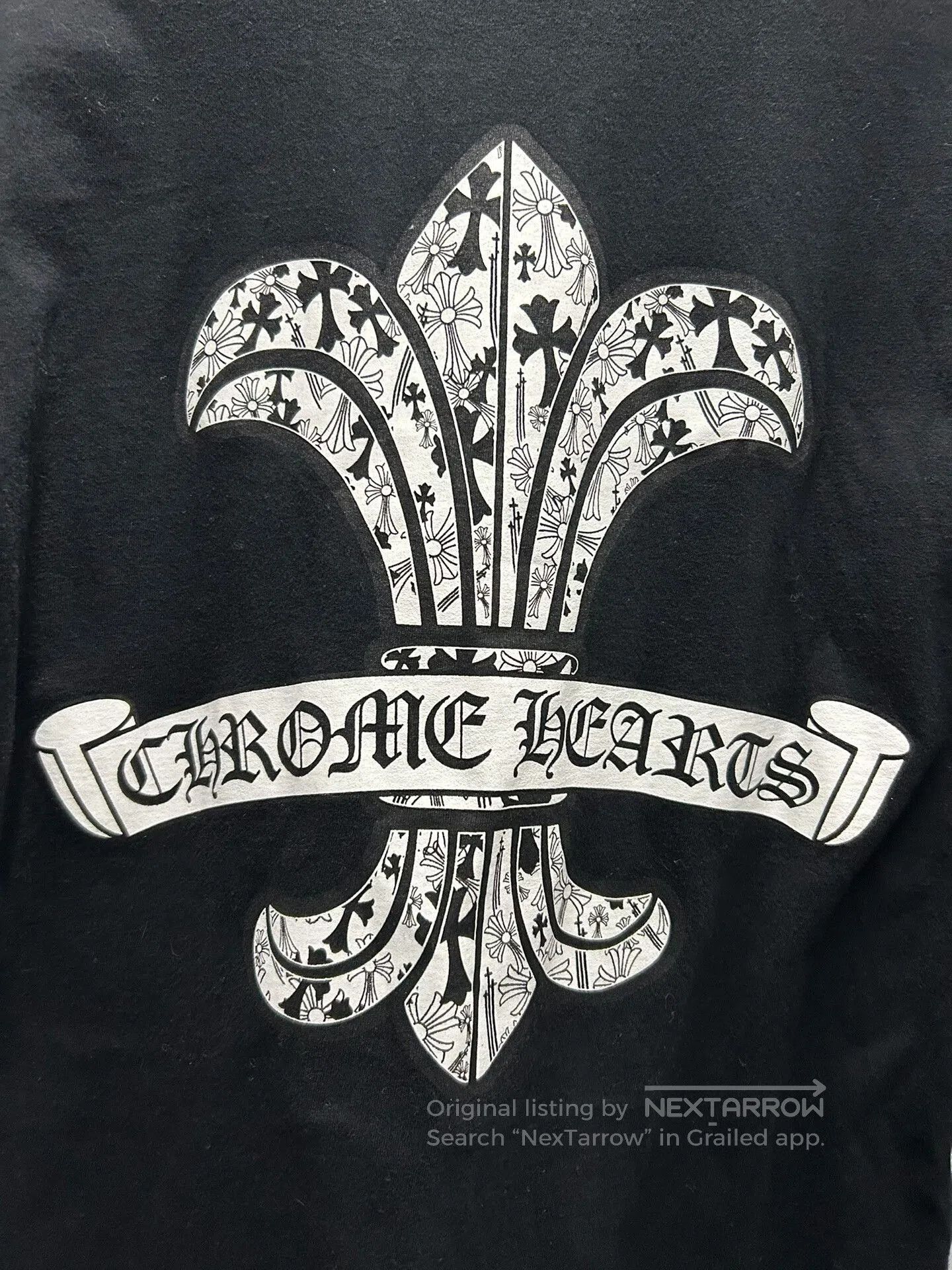 Chrome Hearts Chrome Hearts Long Sleeve Floral Graphic Shirt. Size US S / EU 44-46 / 1 - 6 Thumbnail