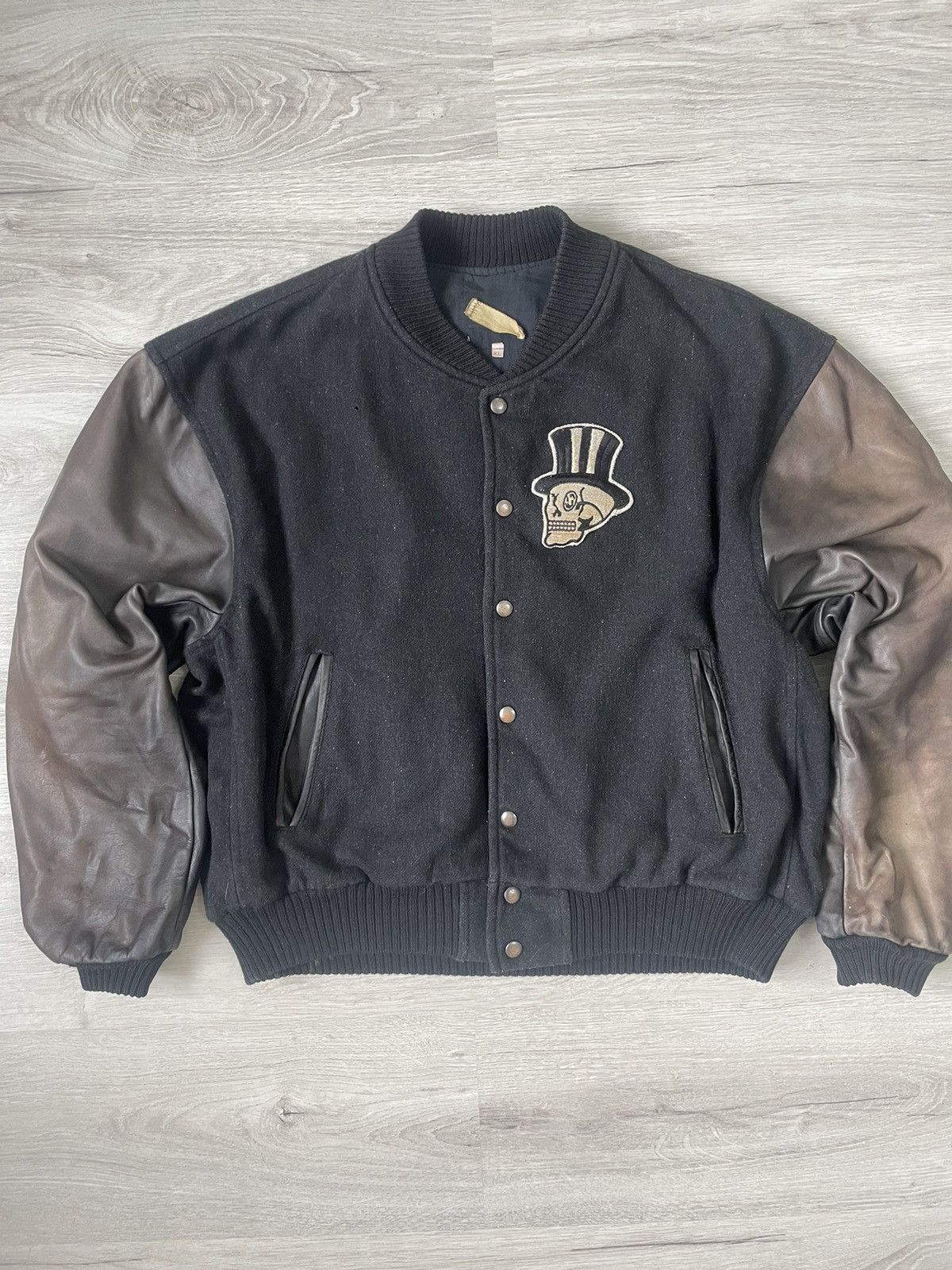 Japanese Brand Vintage Men's Bomber Bogey's Big Logo Underground Size US L / EU 52-54 / 3 - 5 Thumbnail