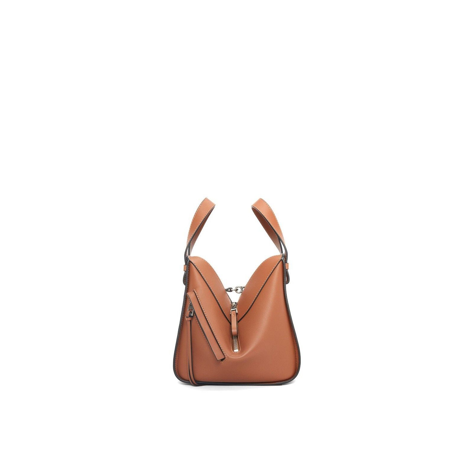 Loewe LOEWE Hammock Compact $3100 Tan Leather Handbag New And Auth Size ONE SIZE - 3 Thumbnail