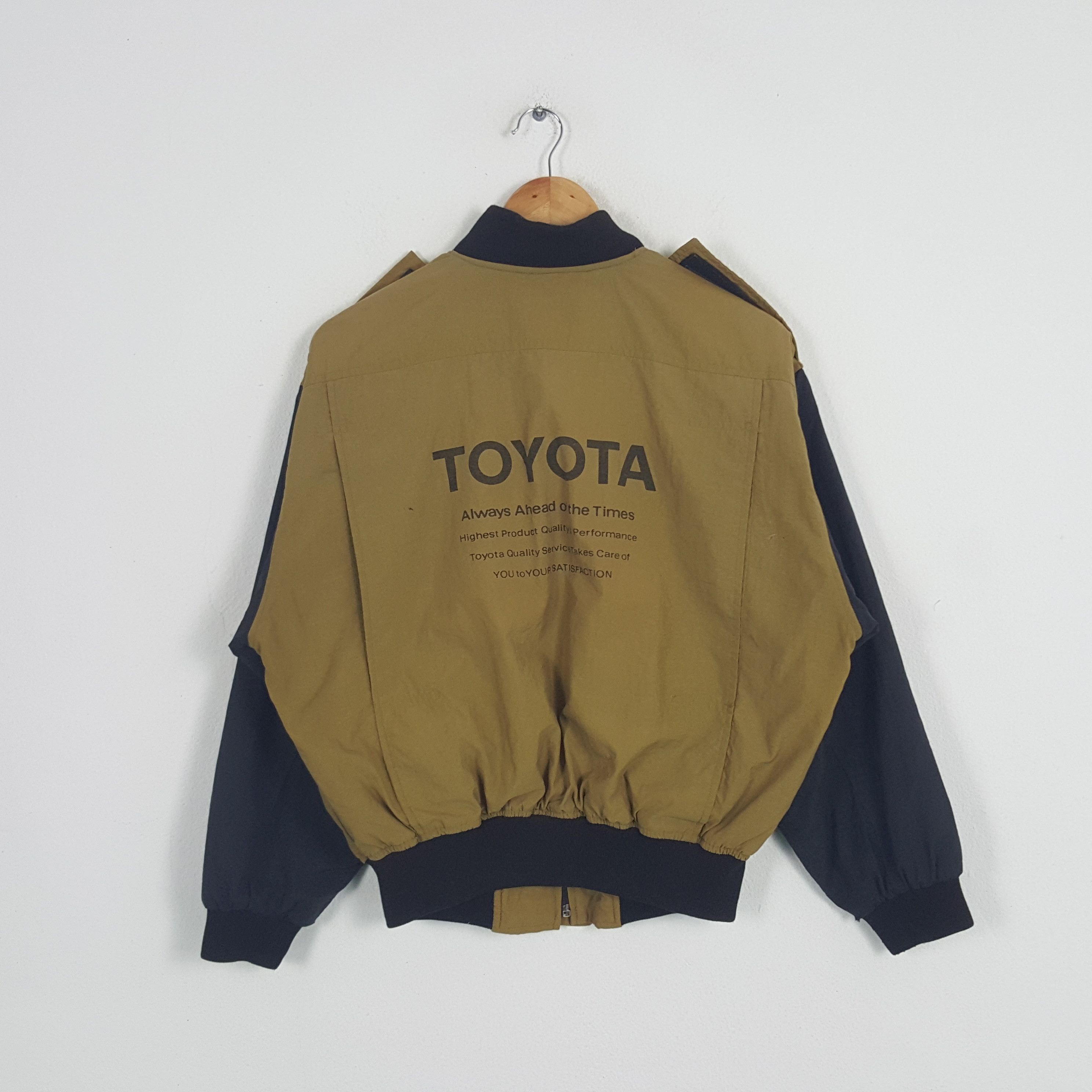 Japanese Brand × Vintage Vintage Toyota Racing Team Japanese Bombers Jacket Size US M / EU 48-50 / 2 - 1 Thumbnail