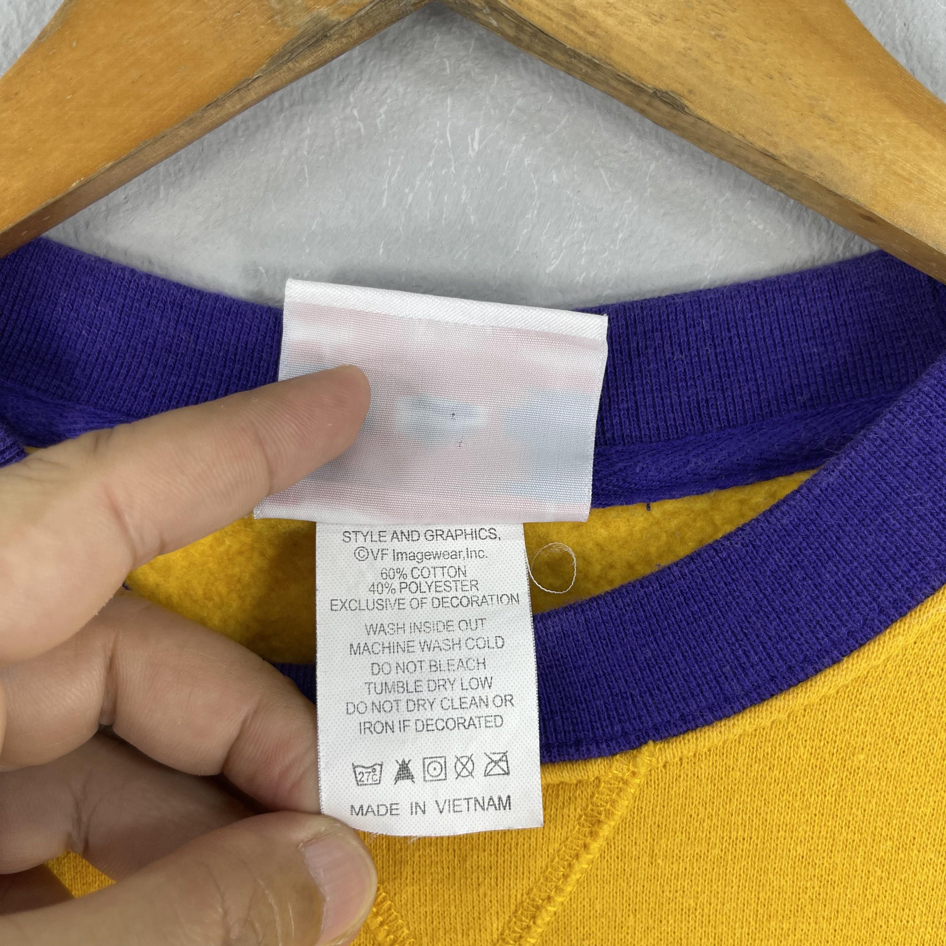 NFL Vintage Y2K Minnesota VIKINGS Nfl Embroidery Sweatshirt Size US S / EU 44-46 / 1 - 5 Thumbnail