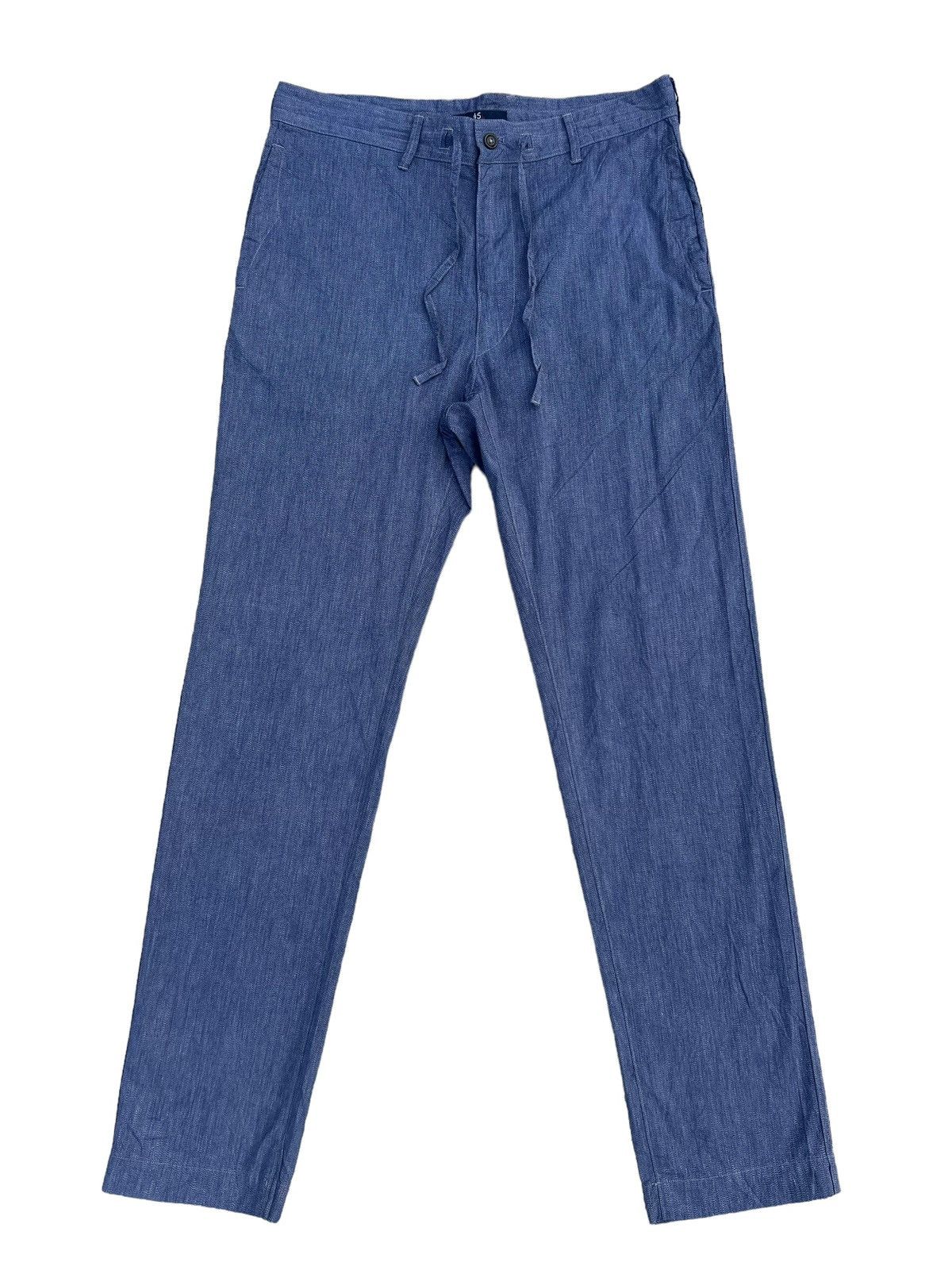 45rpm 45rpm Japan Salt & Pepper Trouser Pant Slim Size US 32 / EU 48 - 2 Thumbnail