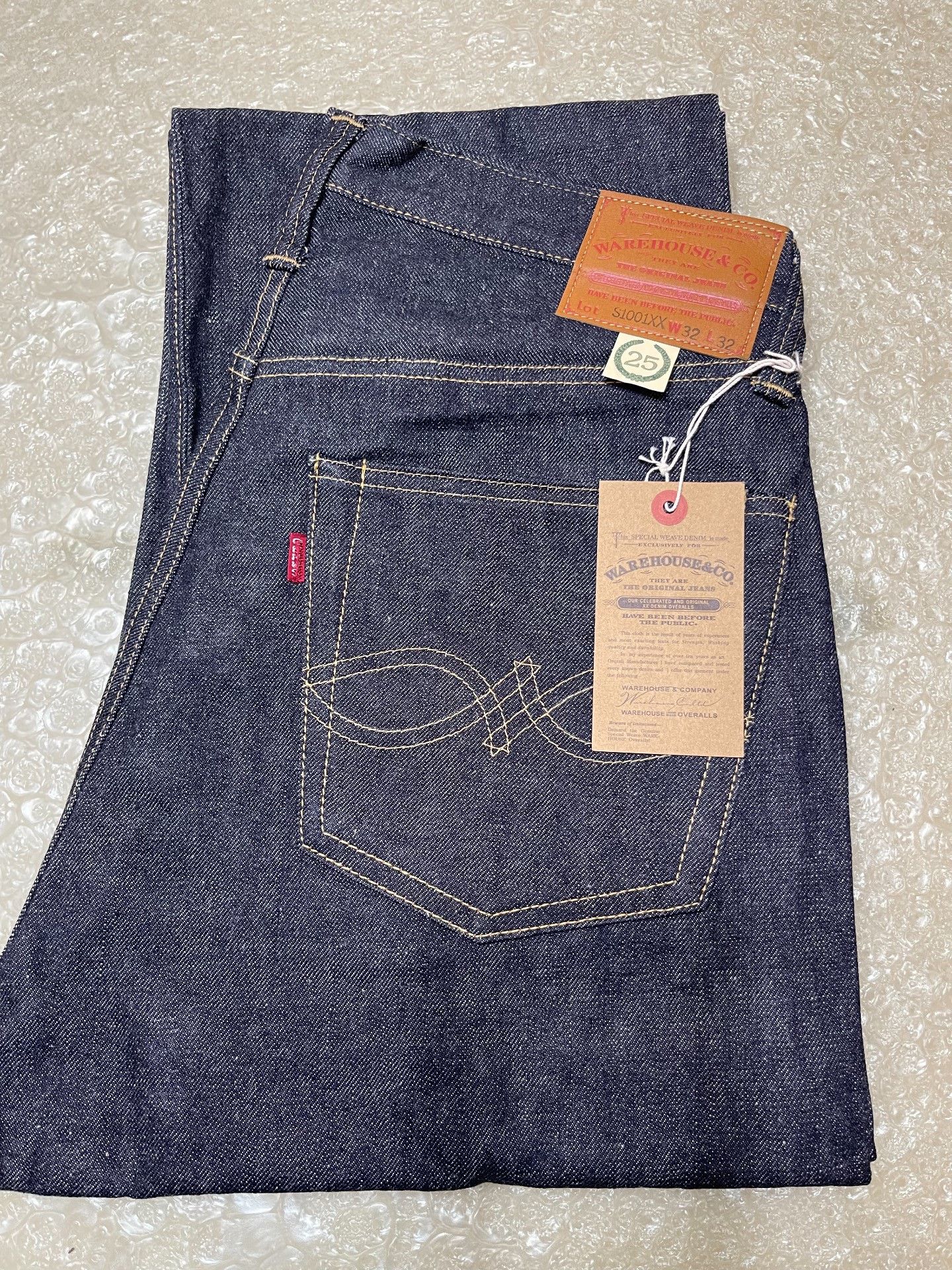 Warehouse & Co. WAREHOUSE & CO. 25th Anniversary Jeans S1001XX Size US 32 / EU 48 - 1 Thumbnail