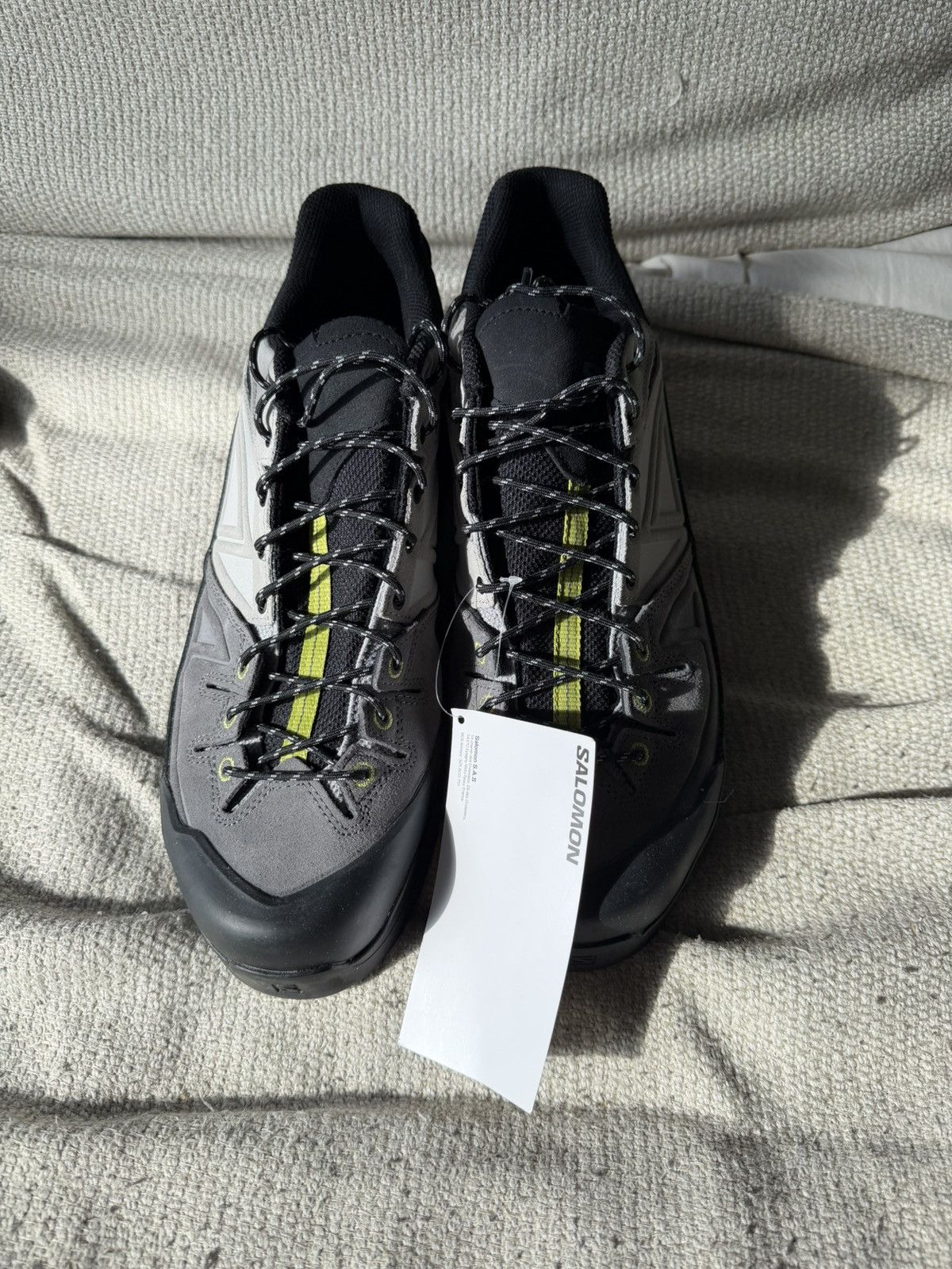Salomon DS Salomon X-Alp LTR Black Castlerock Size US 13 / EU 46 - 6 Thumbnail