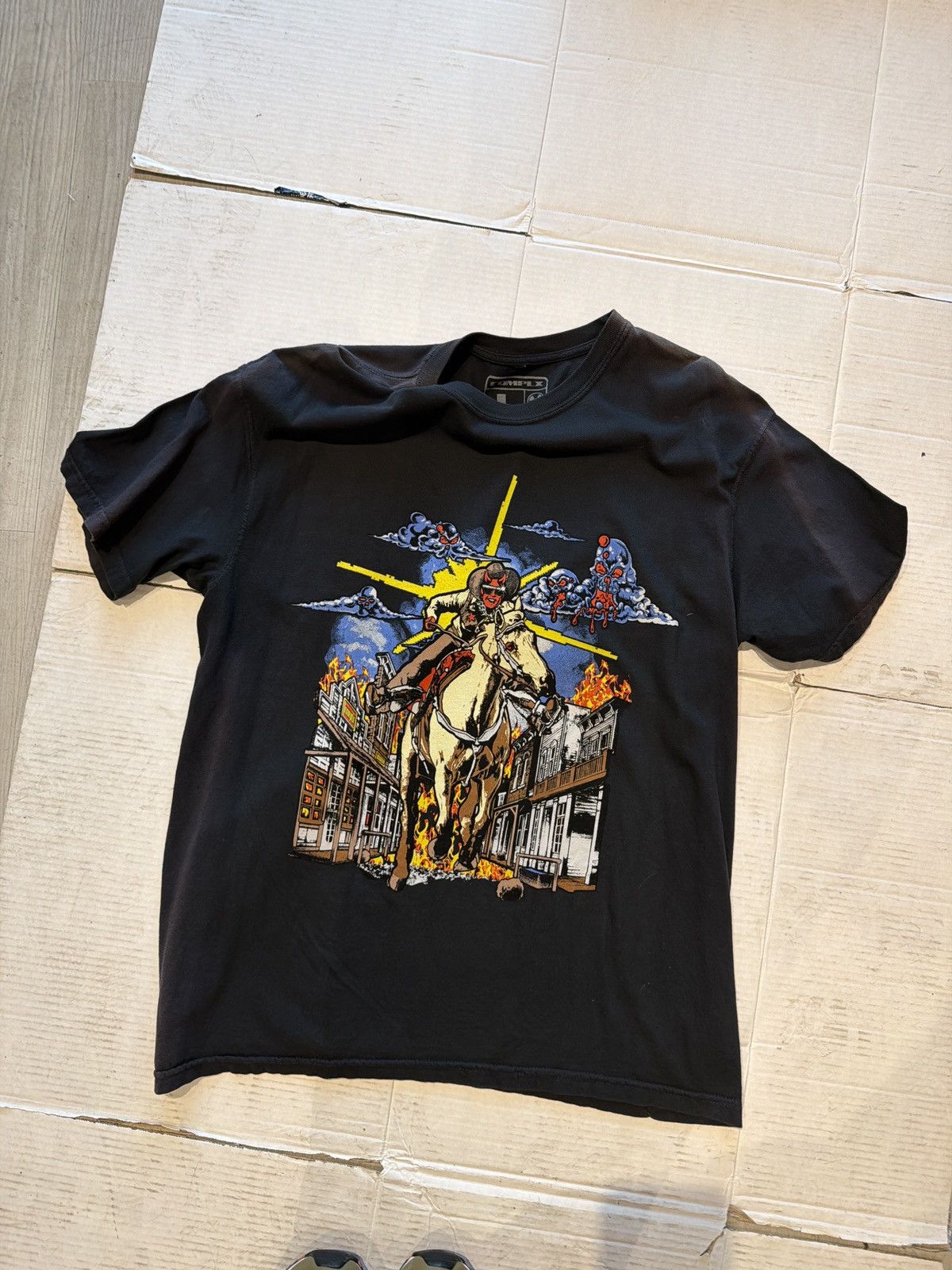 Other Complx horse t shirt black Size US L / EU 52-54 / 3 - 1 Thumbnail