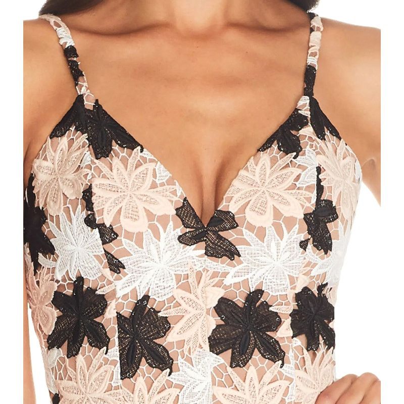Dress the Population Dress the Population Chantal Floral Lace Party Dress Multi Size XS / US 0-2 / IT 36-38 - 4 Thumbnail