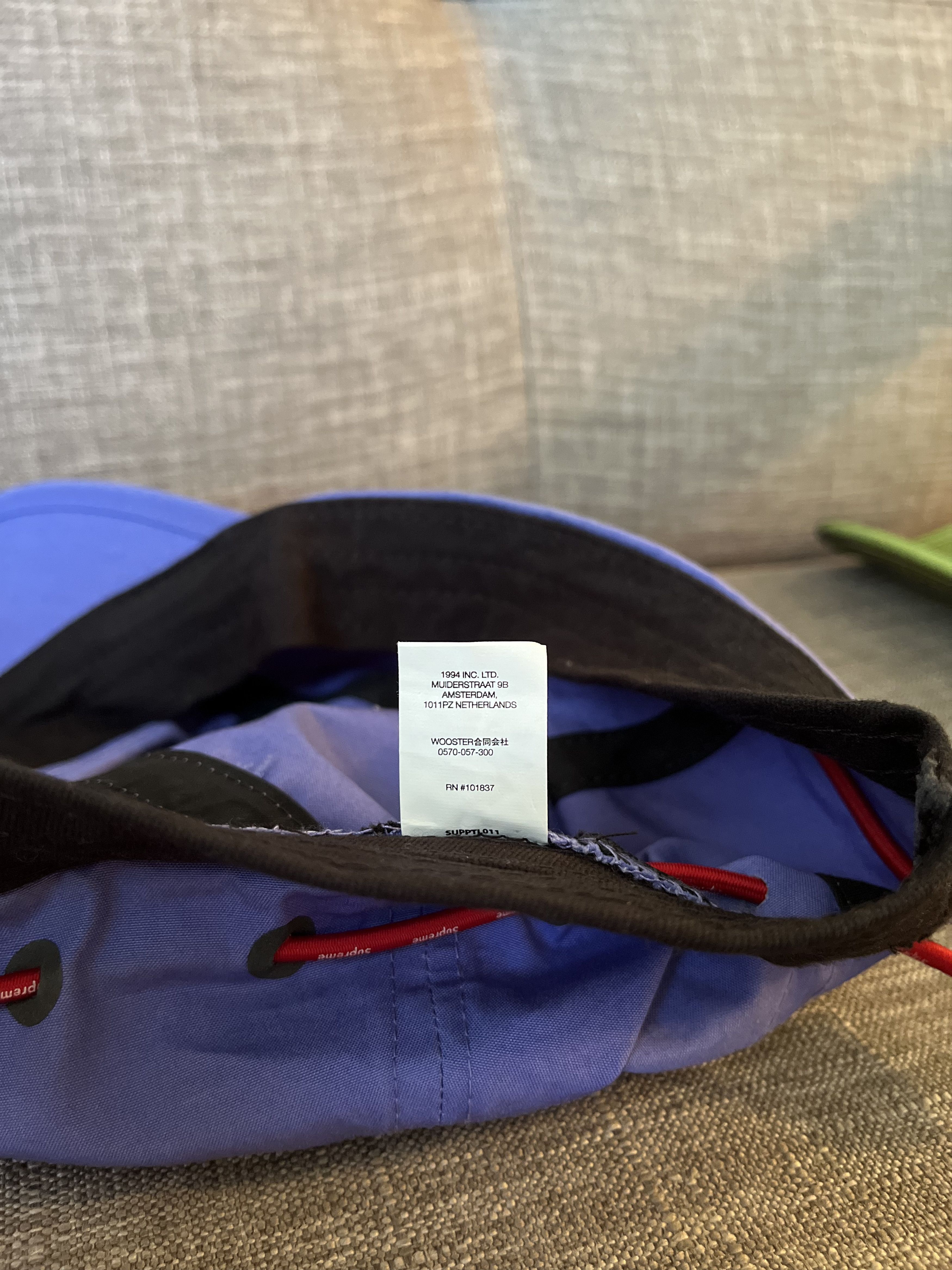 Supreme Supreme FW21 Shockcord Camp Cap in Blue Size ONE SIZE - 5 Thumbnail