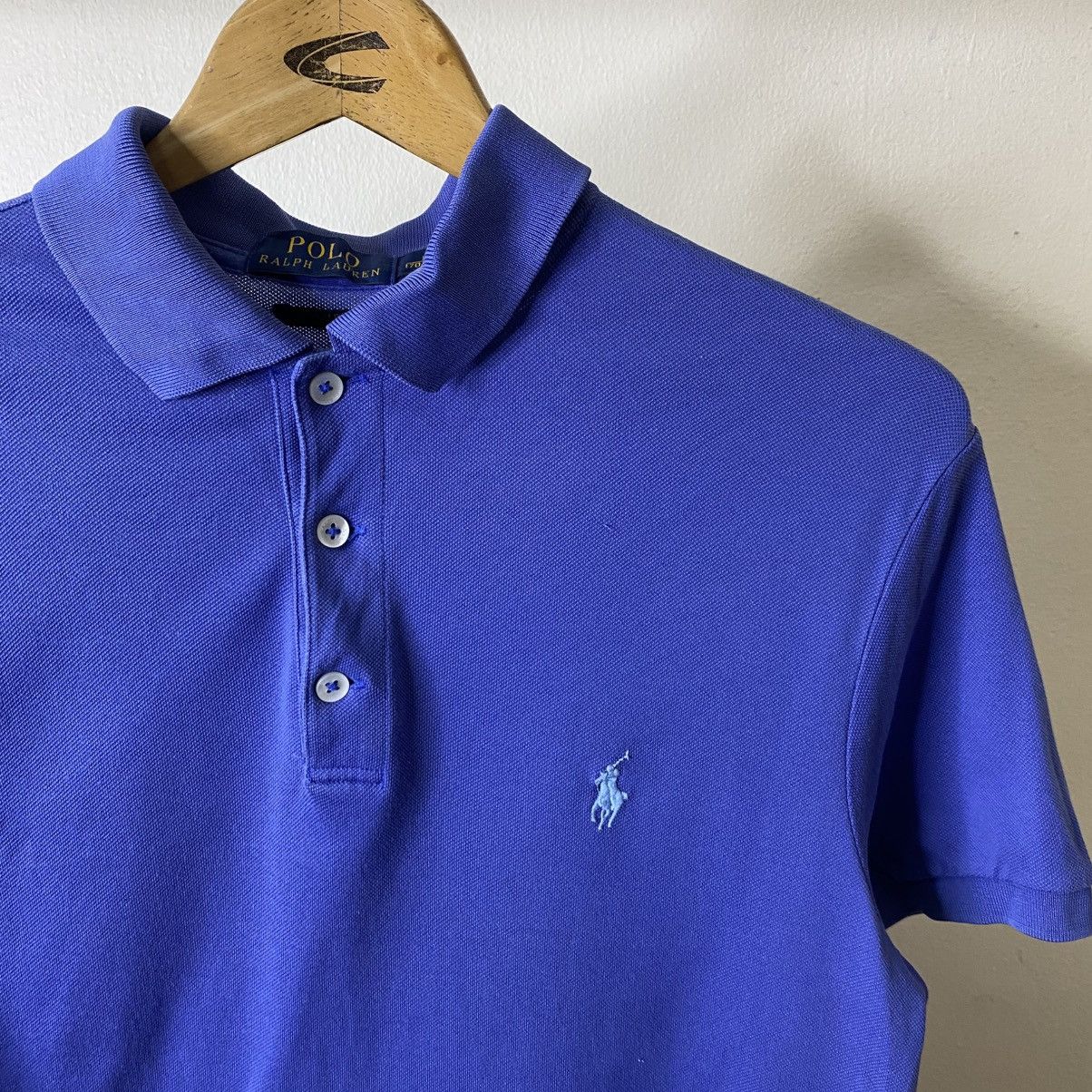 Polo Ralph Lauren Polo RL Small Pony Blue Polo Tee Size US S / EU 44-46 / 1 - 2 Thumbnail