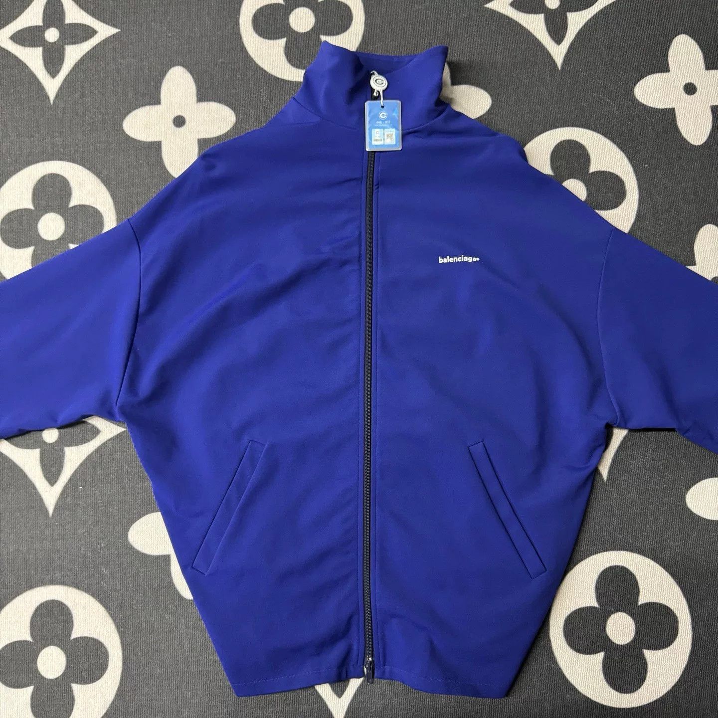 Balenciaga Blue Purple Jacket