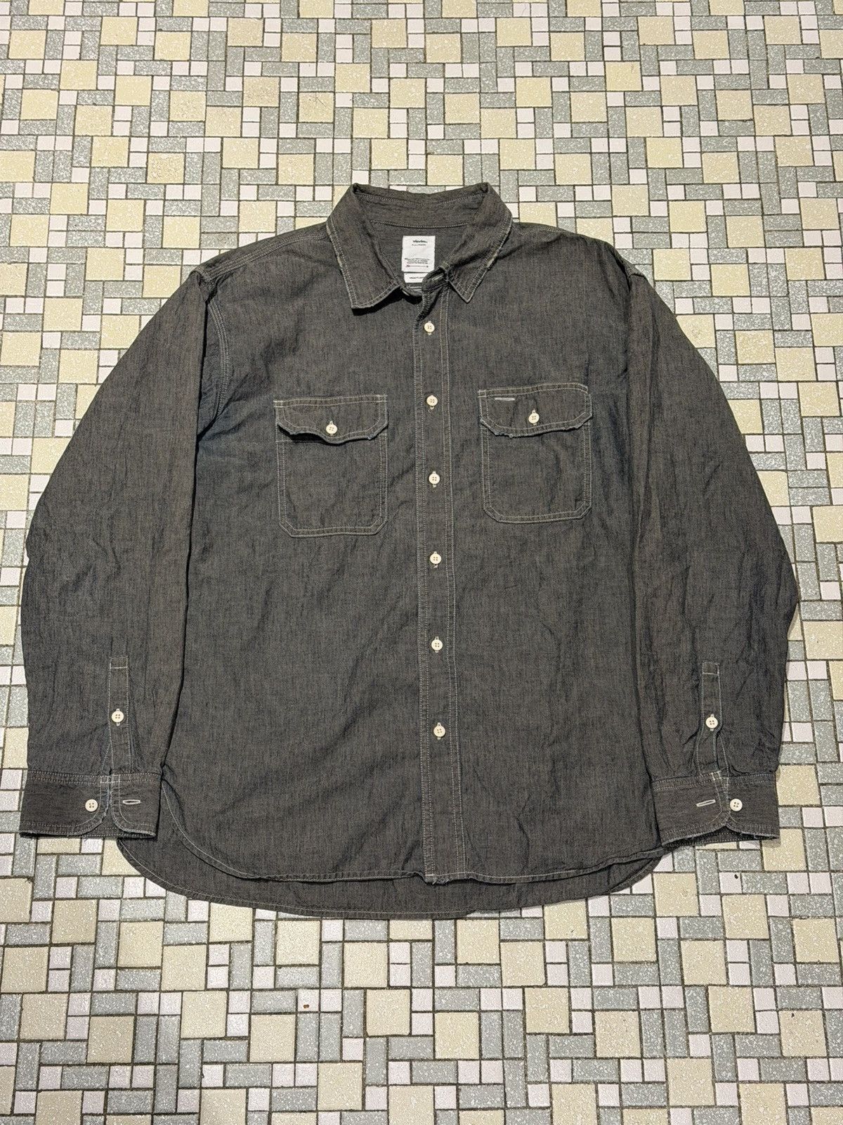 Visvim Hemi shirt dmgd Size US M / EU 48-50 / 2 - 1 Thumbnail