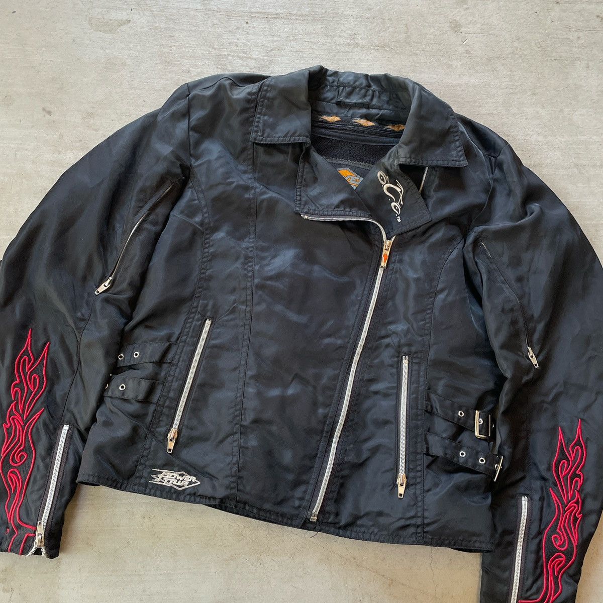 Harley Davidson × Vintage Vintage Orange County Choppers Biker Jacket Size M / US 6-8 / IT 42-44 - 3 Thumbnail