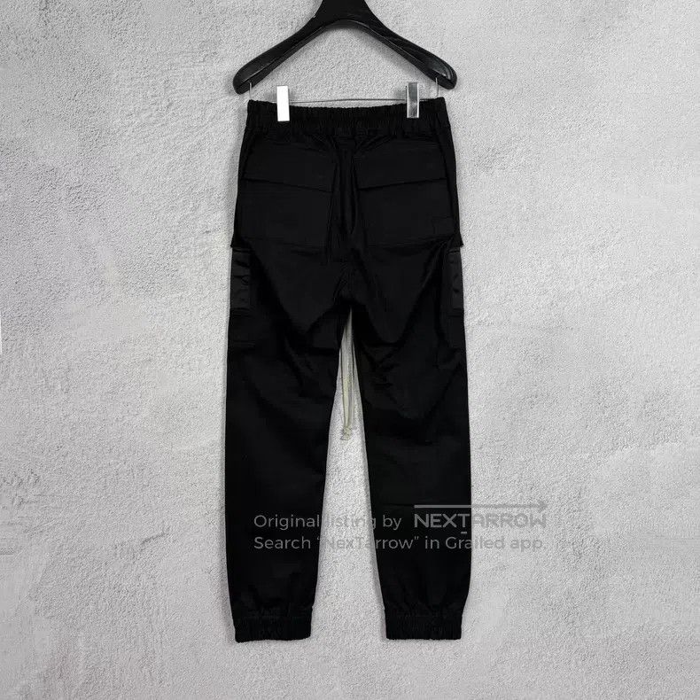 Rick Owens Rick Owens Black paneled drawstring corset pants Size US 36 / EU 52 - 2 Thumbnail