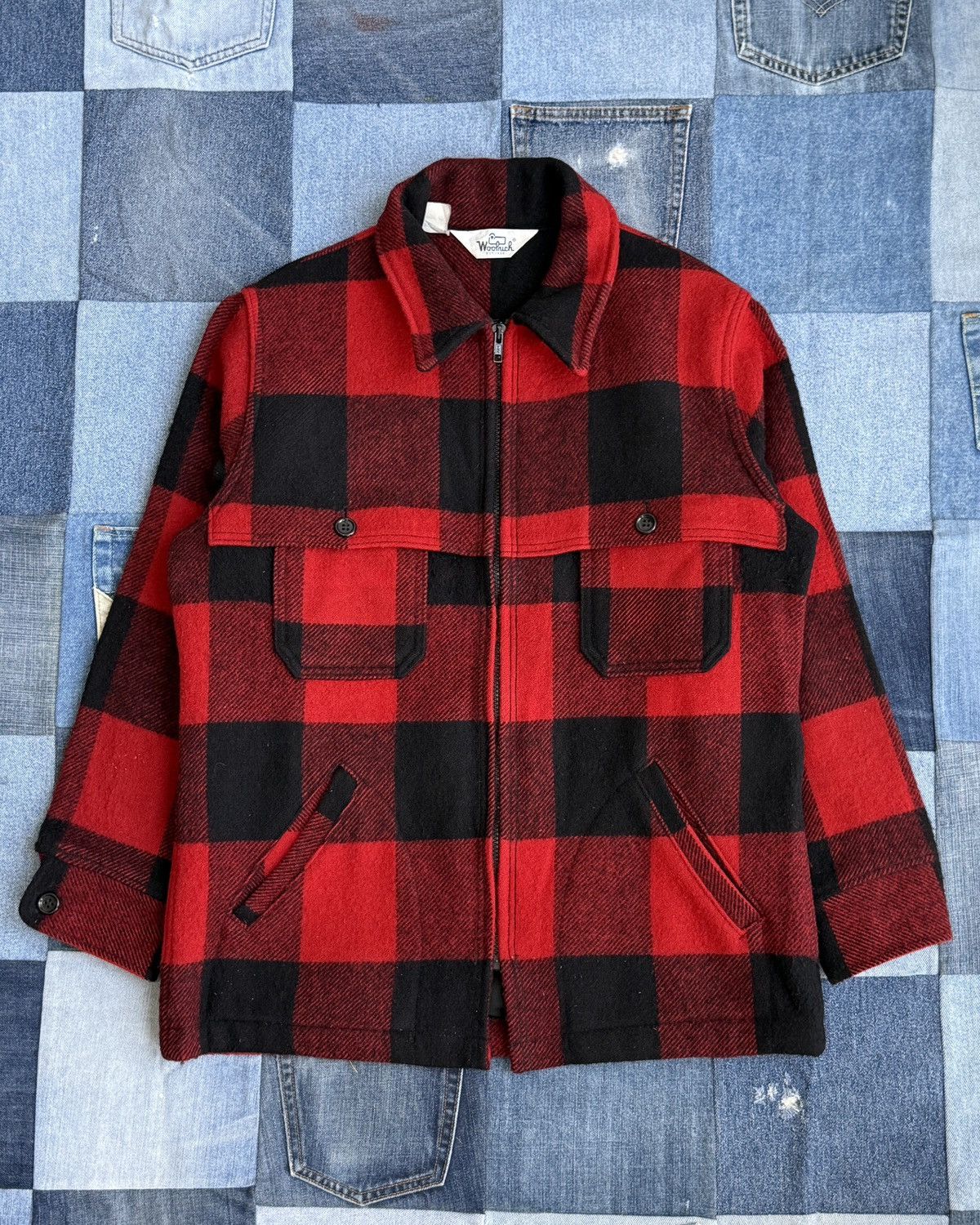 Woolrich Woolen Mills 1980s Woolrich Buffalo Plaid Jacket Size US M / EU 48-50 / 2 - 1 Thumbnail