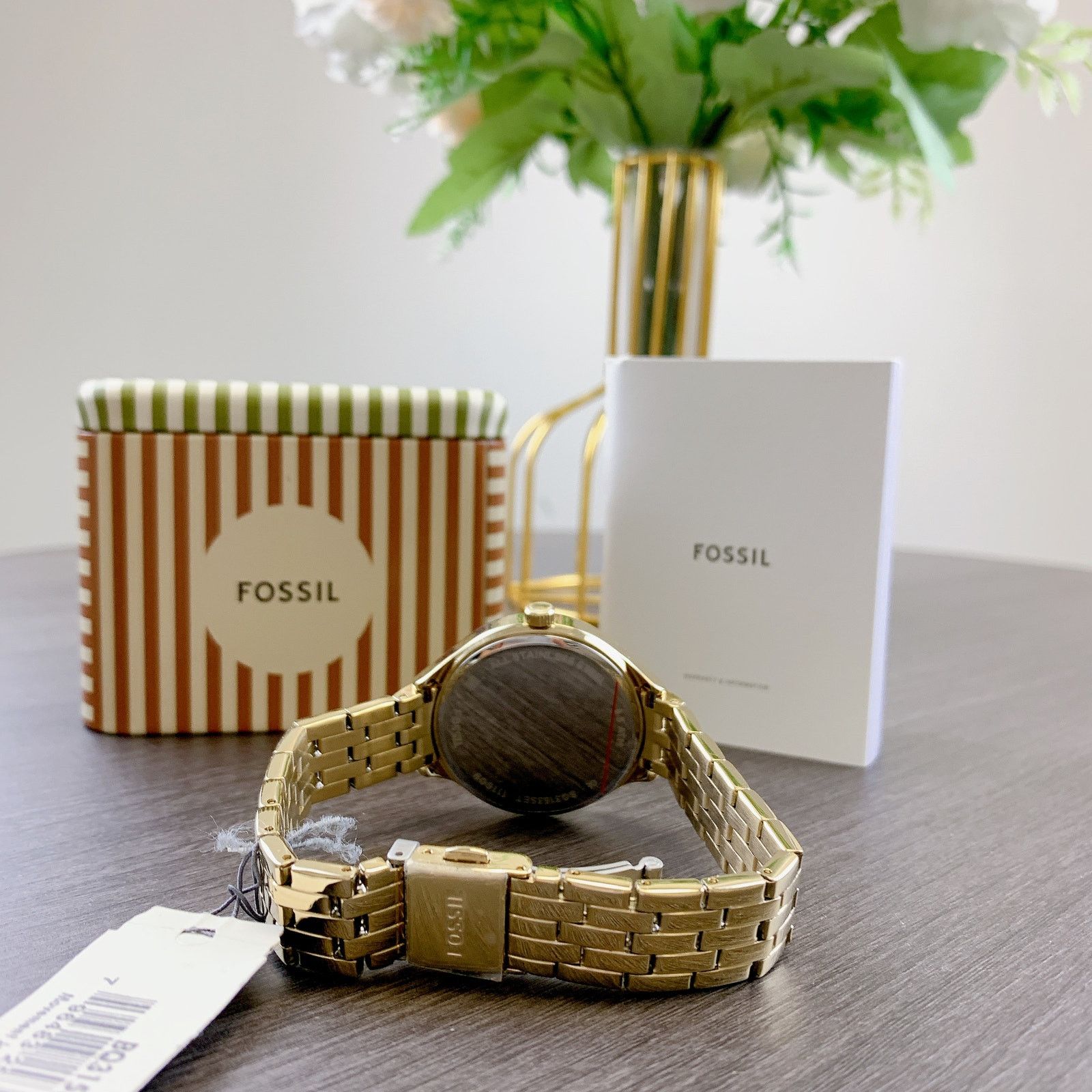 Fossil Fossil BQ3153SET GOLD TONE BRACELET WATCH Size ONE SIZE - 3 Thumbnail