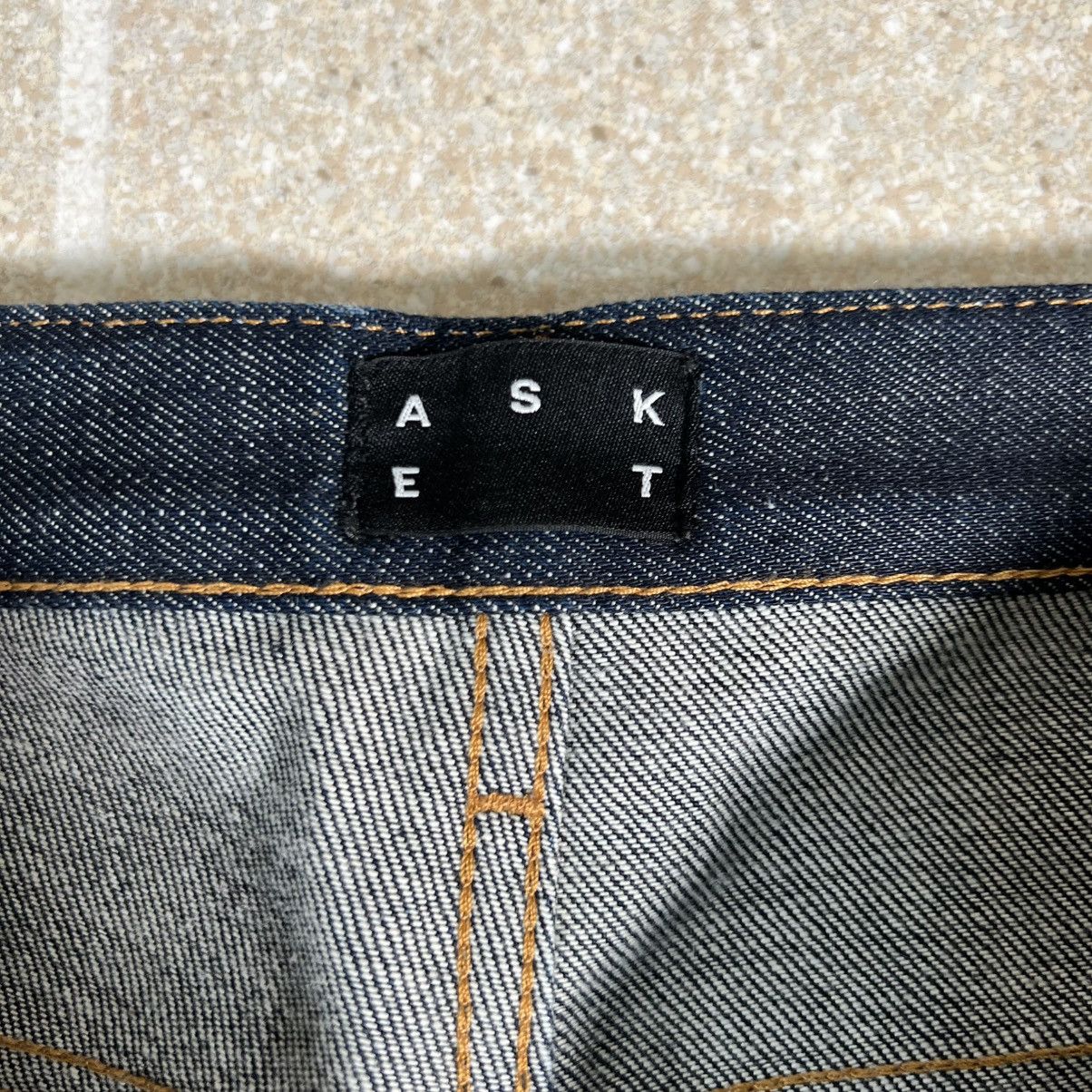 Asket Asket The Raw DenimJeans Mens 29x32 Made In Italy Denim Size US 29 - 6 Thumbnail
