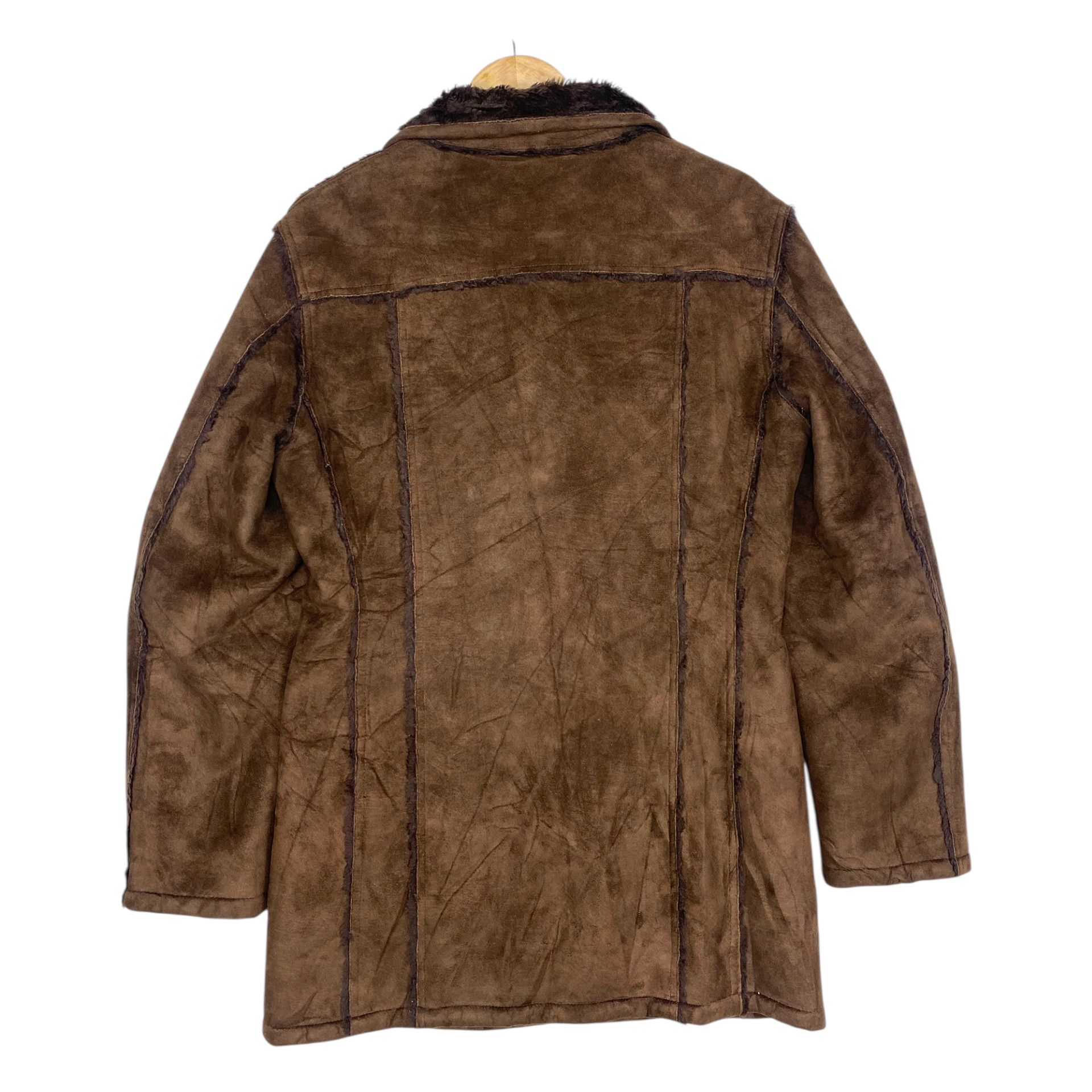 Tornado Mart 💥TORNADO MART MOLESKIN SHEARLING JACKET Size US M / EU 48-50 / 2 - 9 Thumbnail