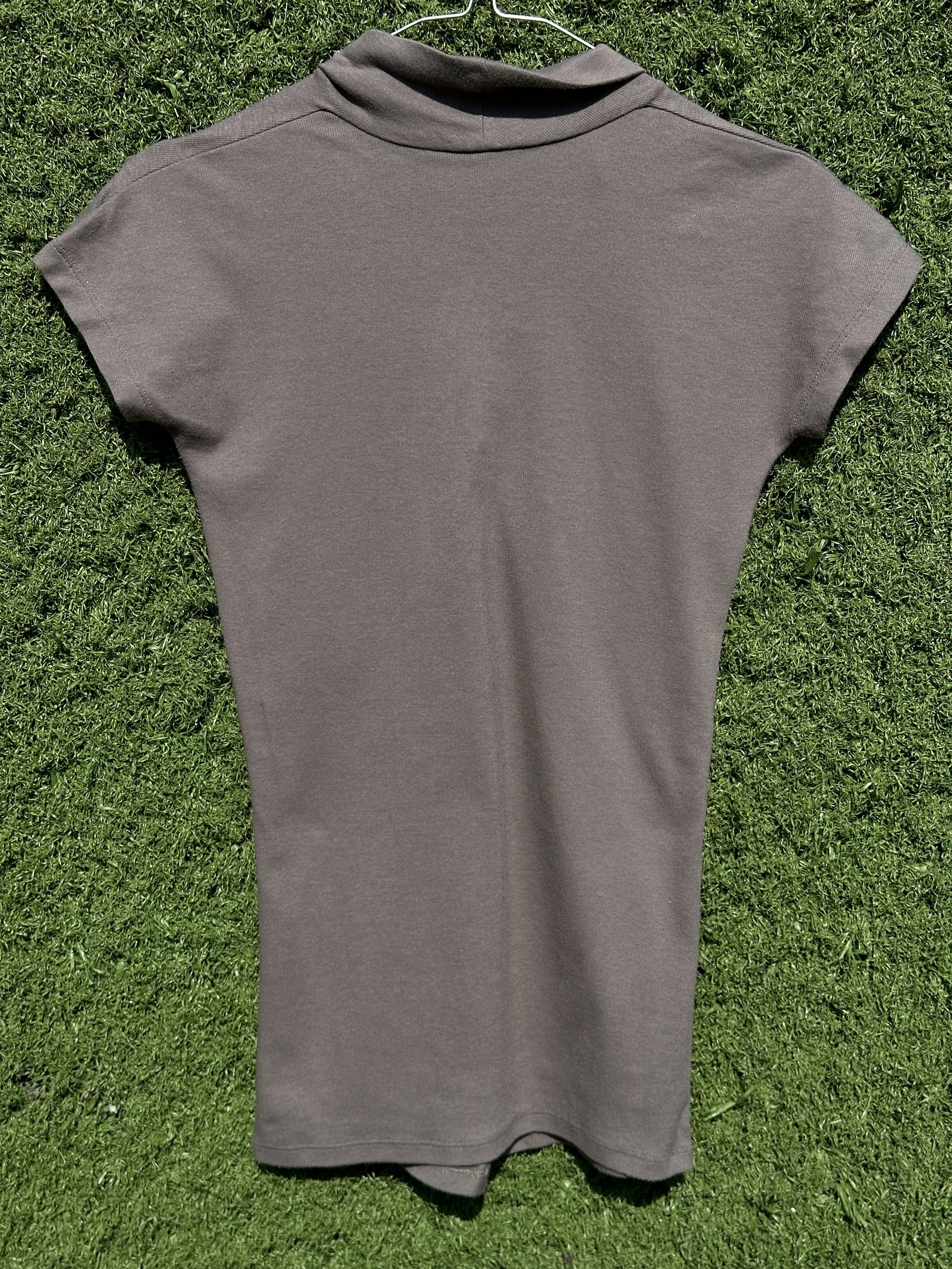 Brunello Cucinelli Brunello Cucinelli Taupe Gray Draped Knit One Piece XS Xxs Size XS / US 0-2 / IT 36-38 - 4 Thumbnail