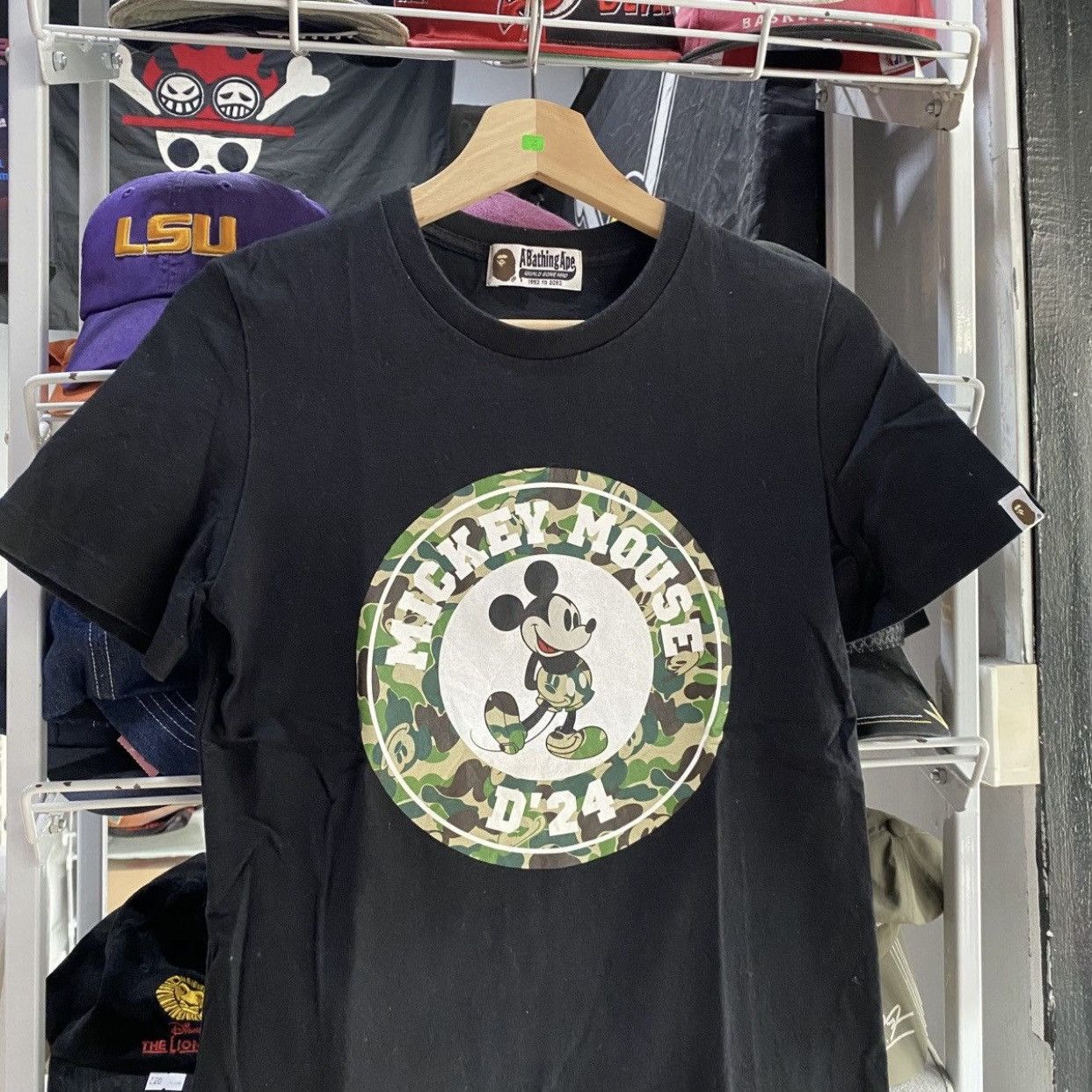 Bape BAPE x Disney D24 Mickey Mouse ABC Tokyo DisneySea Exclusive Size US S / EU 44-46 / 1 - 3 Thumbnail