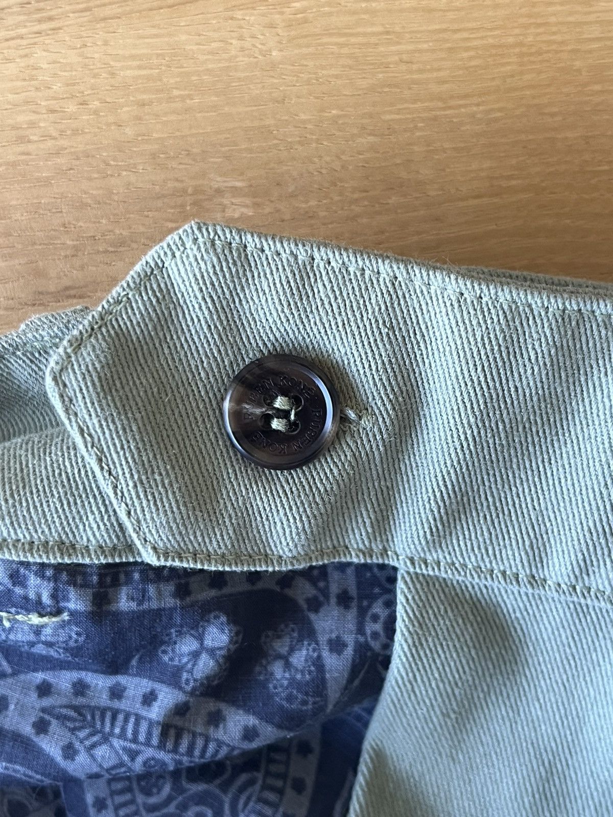 Lac Demure Ruben kone - Work pants “OLIVE” Size US 32 / EU 48 - 5 Thumbnail