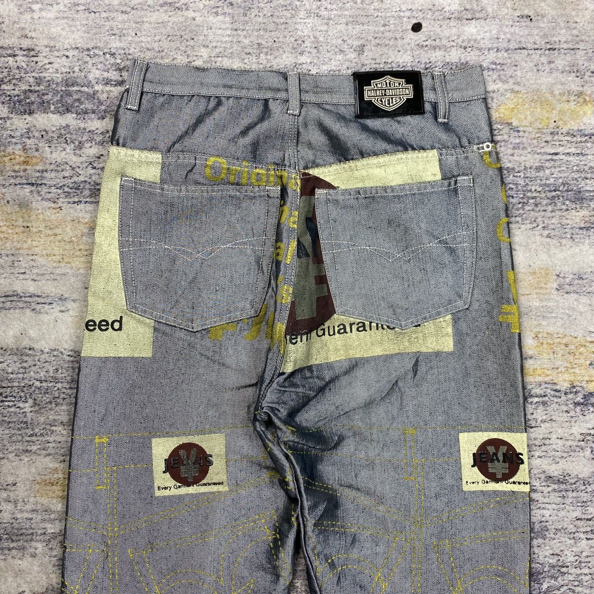 Harley Davidson Vintage Harley davidson pants Size US 30 / EU 46 - 4 Thumbnail