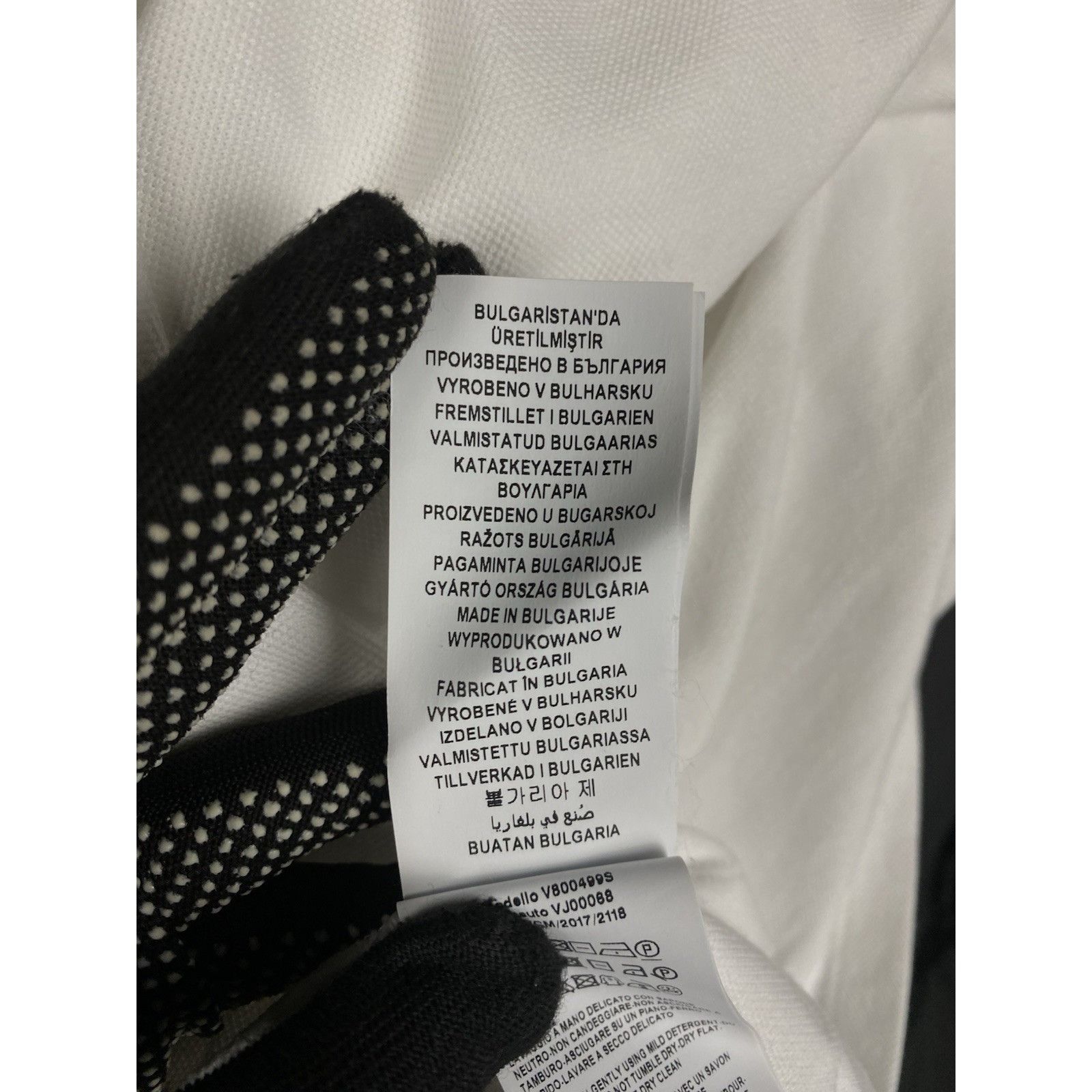 Versace Versace Collection Small Logo Men's White Polo T-Shirt Size Size US L / EU 52-54 / 3 - 13 Thumbnail