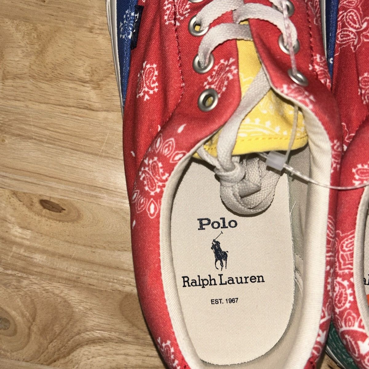 Polo Ralph Lauren Polo Ralph Lauren Keaton Tabii Paisley-Brand New Sz.11 Size US 11 / EU 44 - 4 Thumbnail