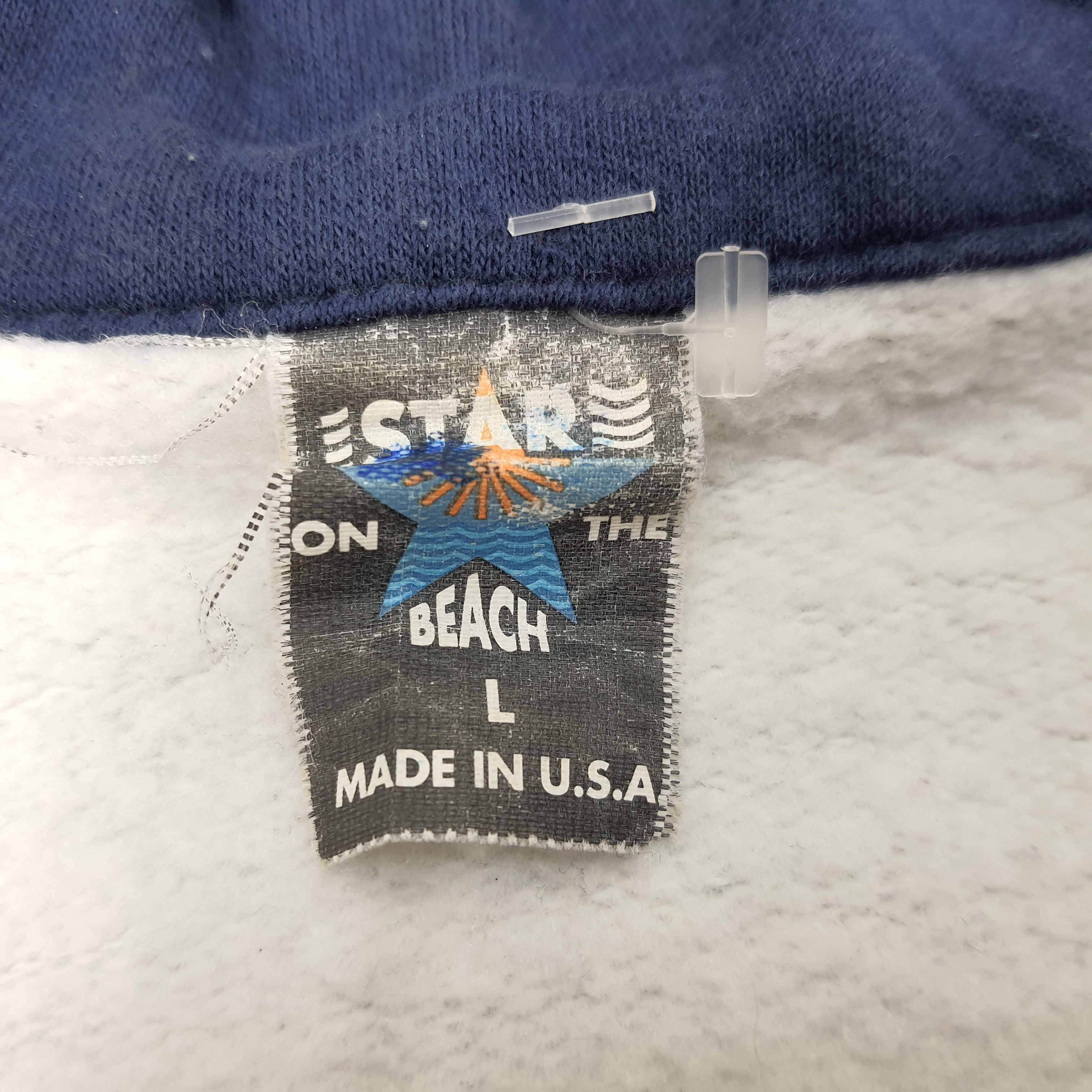 Vintage Vintage Star On The Beach FLORIDA Half Zipper Sweatshirts Size US L / EU 52-54 / 3 - 5 Thumbnail