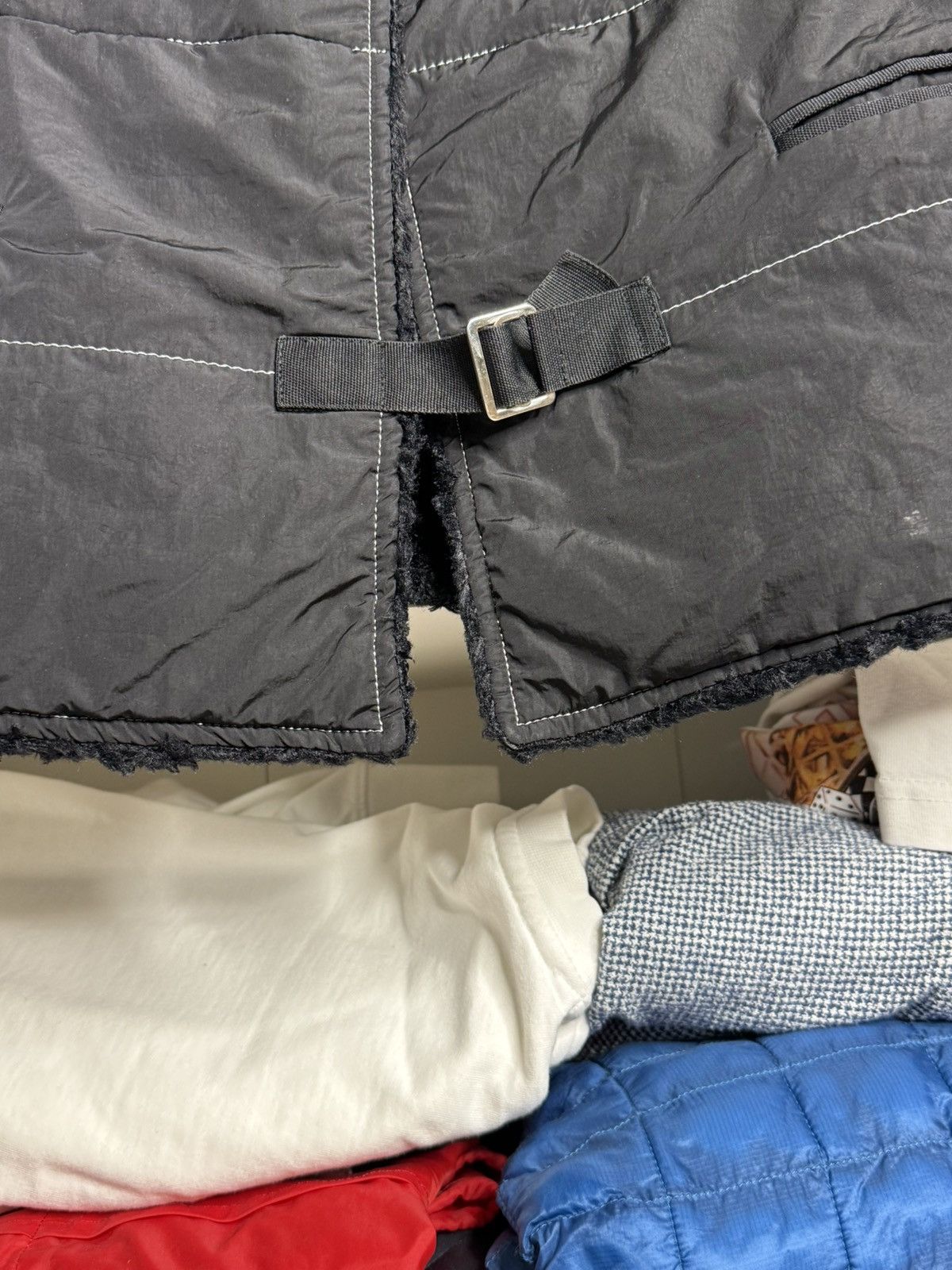 Iceberg Vintage 90s Iceberg Big logo nylon vest size M Size M / US 6-8 / IT 42-44 - 6 Thumbnail