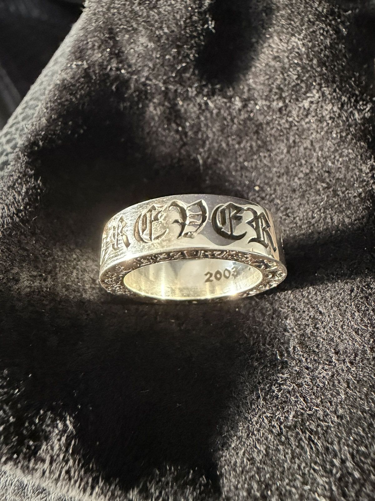 Chrome Hearts Chrome Hearts ‘Forever ring’ SIZE 4.5 Size ONE SIZE - 1 Thumbnail