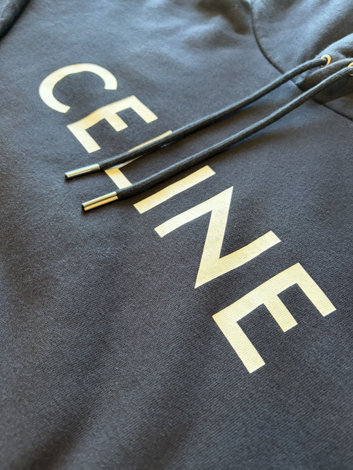 Celine Celine Loose Hoodie in Cotton Fleece Sz M Size US M / EU 48-50 / 2 - 3 Thumbnail