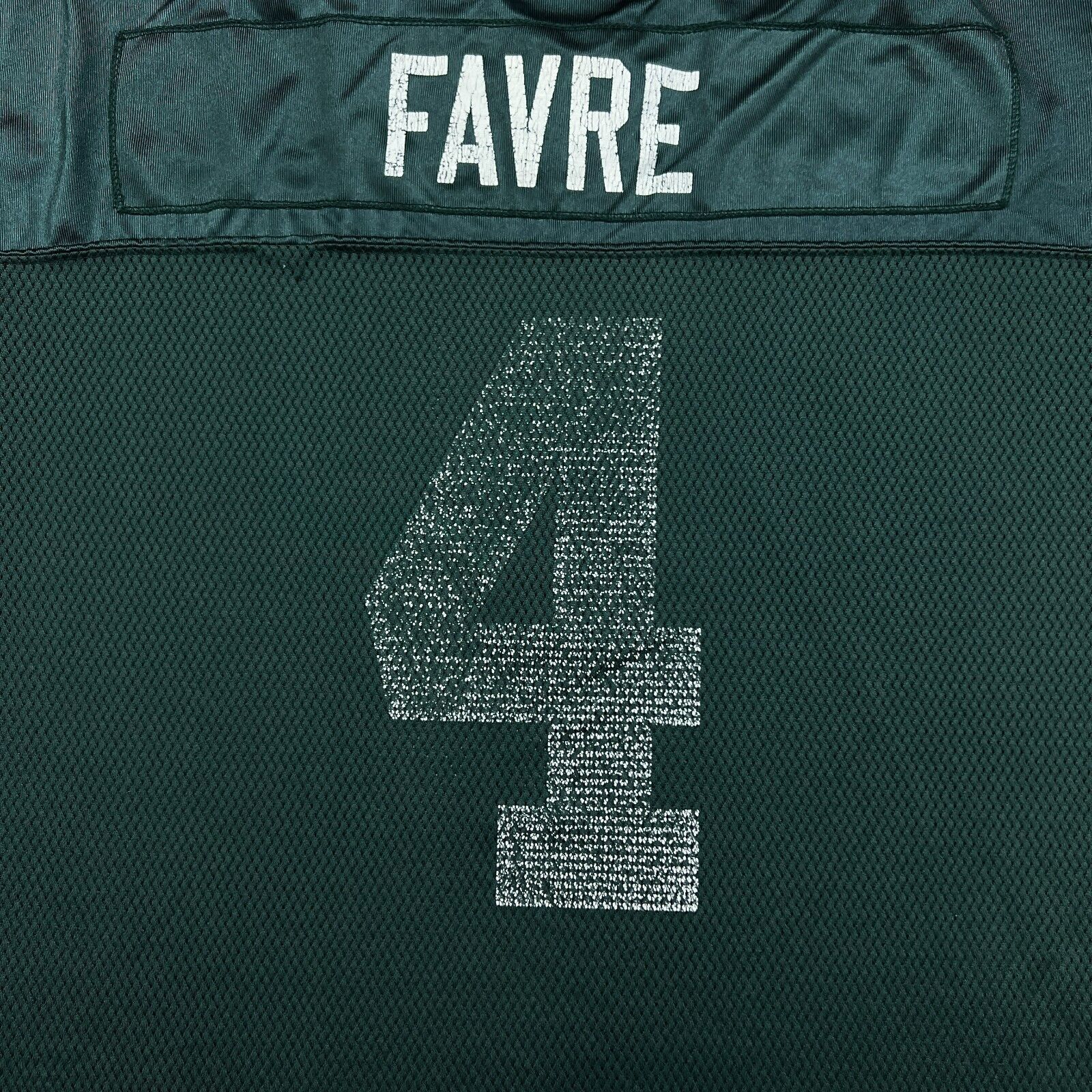 NFL × Reebok × Vintage Reebok Brett Favre Green Bay Packers NFL Jersey XL Football Size US XL / EU 56 / 4 - 2 Thumbnail