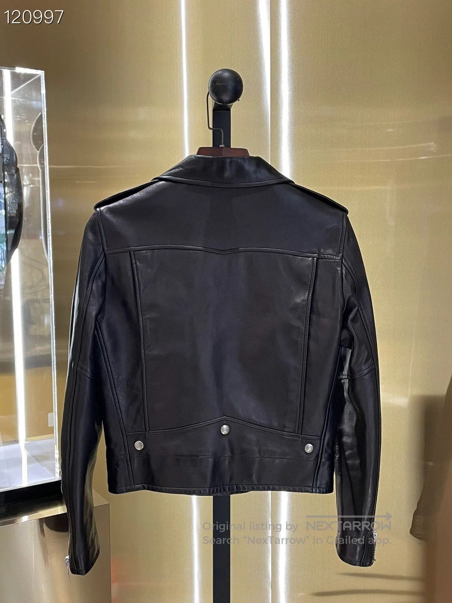 Saint Laurent Paris SLP Biker Leather Jacket. Size S / US 4 / IT 40 - 2 Thumbnail