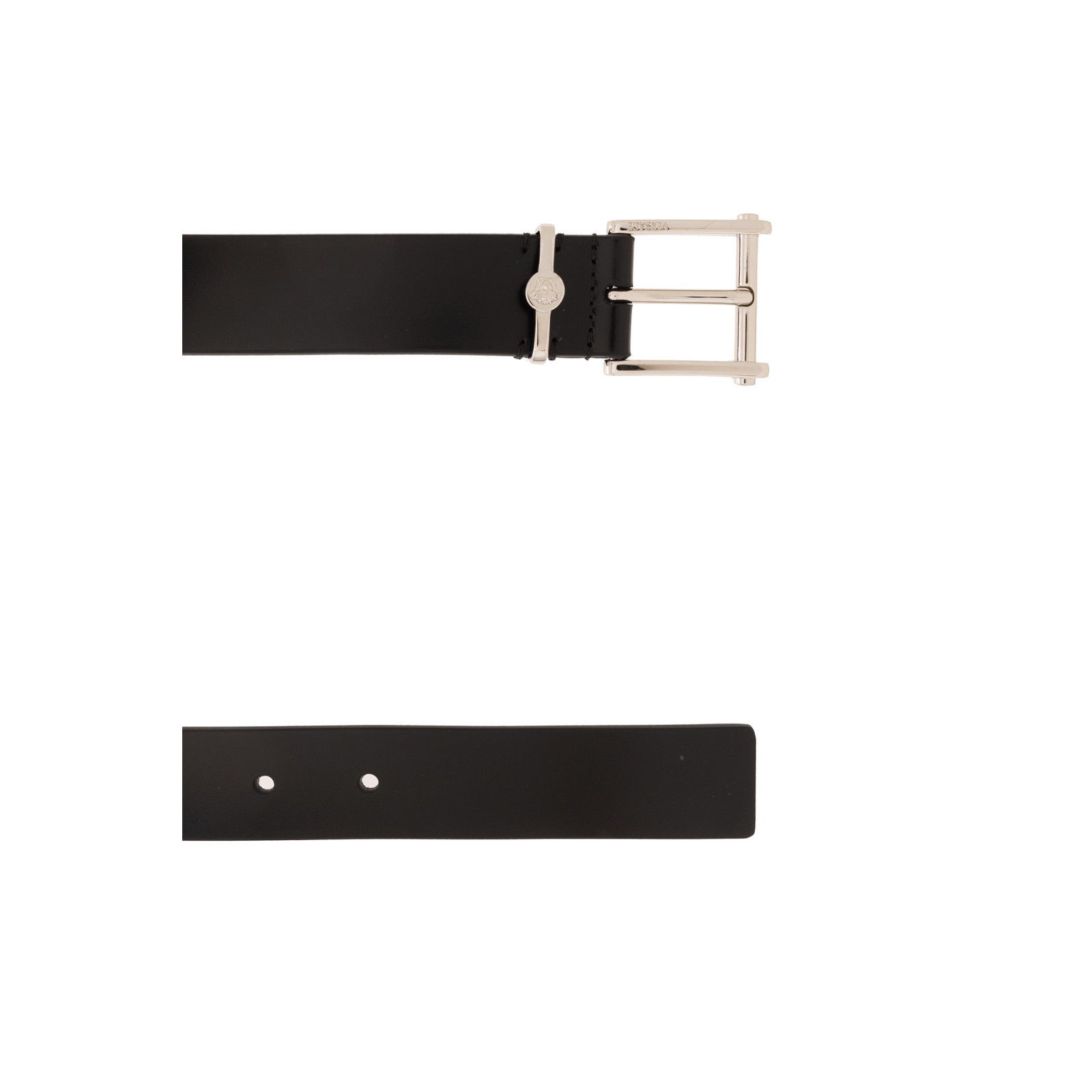 Versace VERSACE Black Leather Belt New & Authentic (Men's size:85;) Size ONE SIZE - 3 Thumbnail