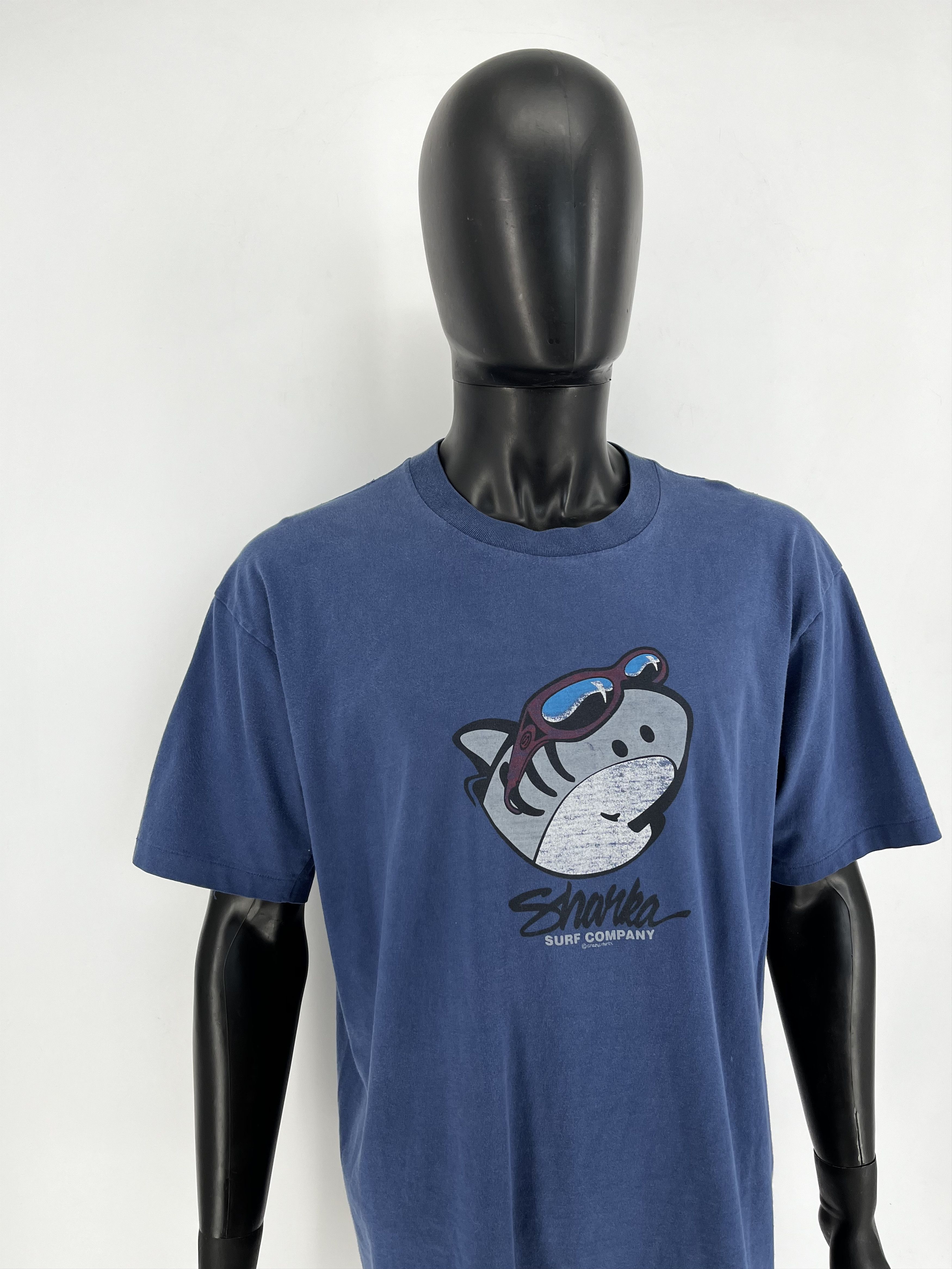 Vintage Vintage Y2K Sharka Surf Co. by Crazy Shirt (USA Made) Size US XL / EU 56 / 4 - 3 Thumbnail