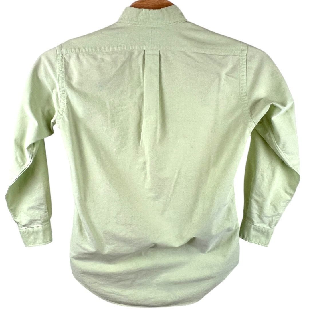 Polo Ralph Lauren Ralph Lauren Classic Fit Button-Down Green Neck Size 14.5 Size US L / EU 52-54 / 3 - 3 Thumbnail