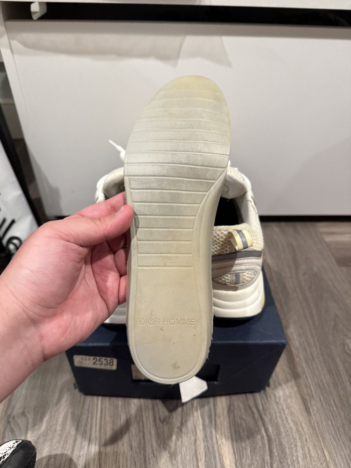 Dior Dior B22 ‘Triple White’ Size US 9 / EU 42 - 10 Thumbnail