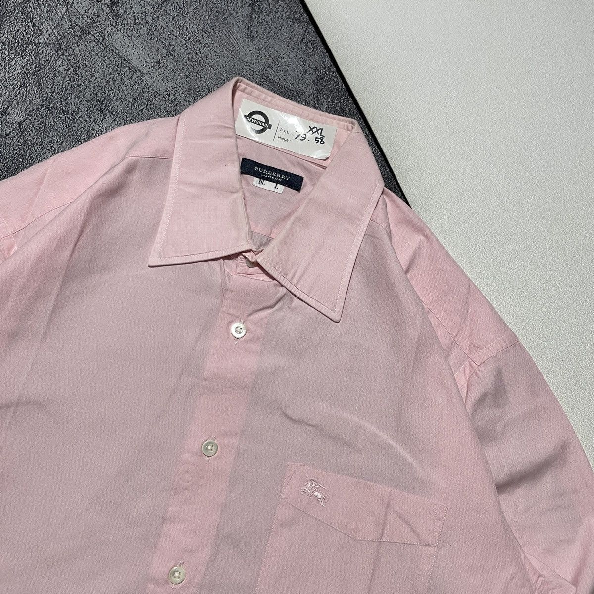 Burberry × Gosha Rubchinskiy Burberry Vintage Shirts Size US XL / EU 56 / 4 - 3 Thumbnail