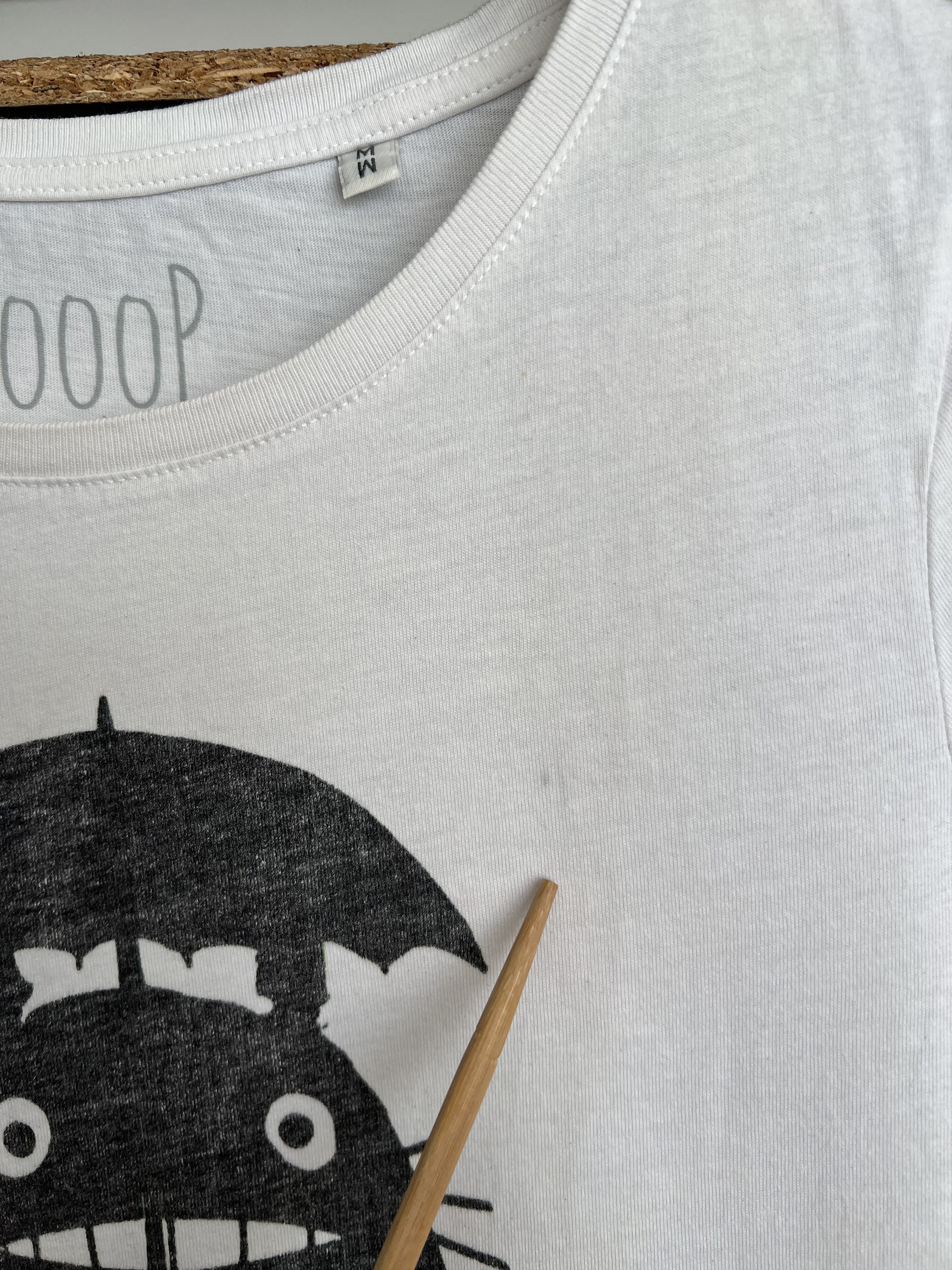 Anime My Neighbor Totoro Anime Movie Womens White T-shirt Size M / US 6-8 / IT 42-44 - 12 Thumbnail