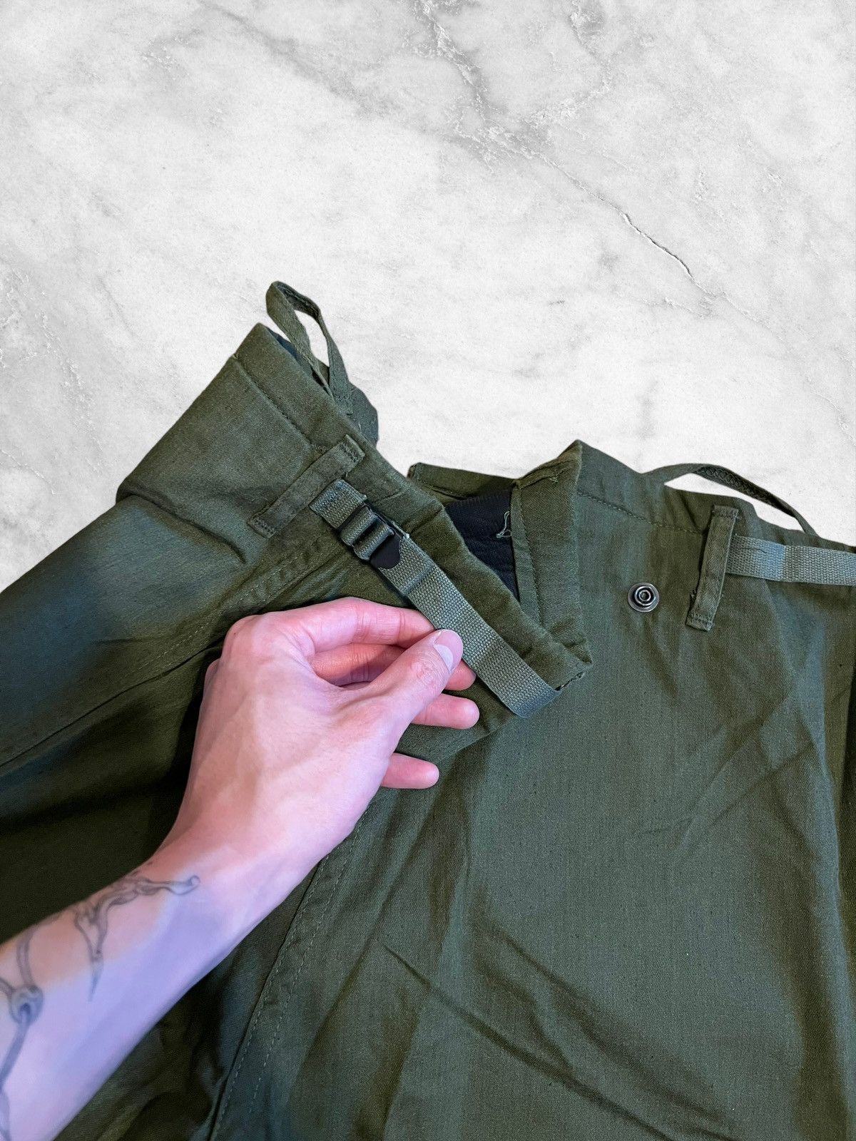 Vintage Winfield Mfg. US Army Military Field Gear Pants Size US 34 / EU 50 - 5 Thumbnail