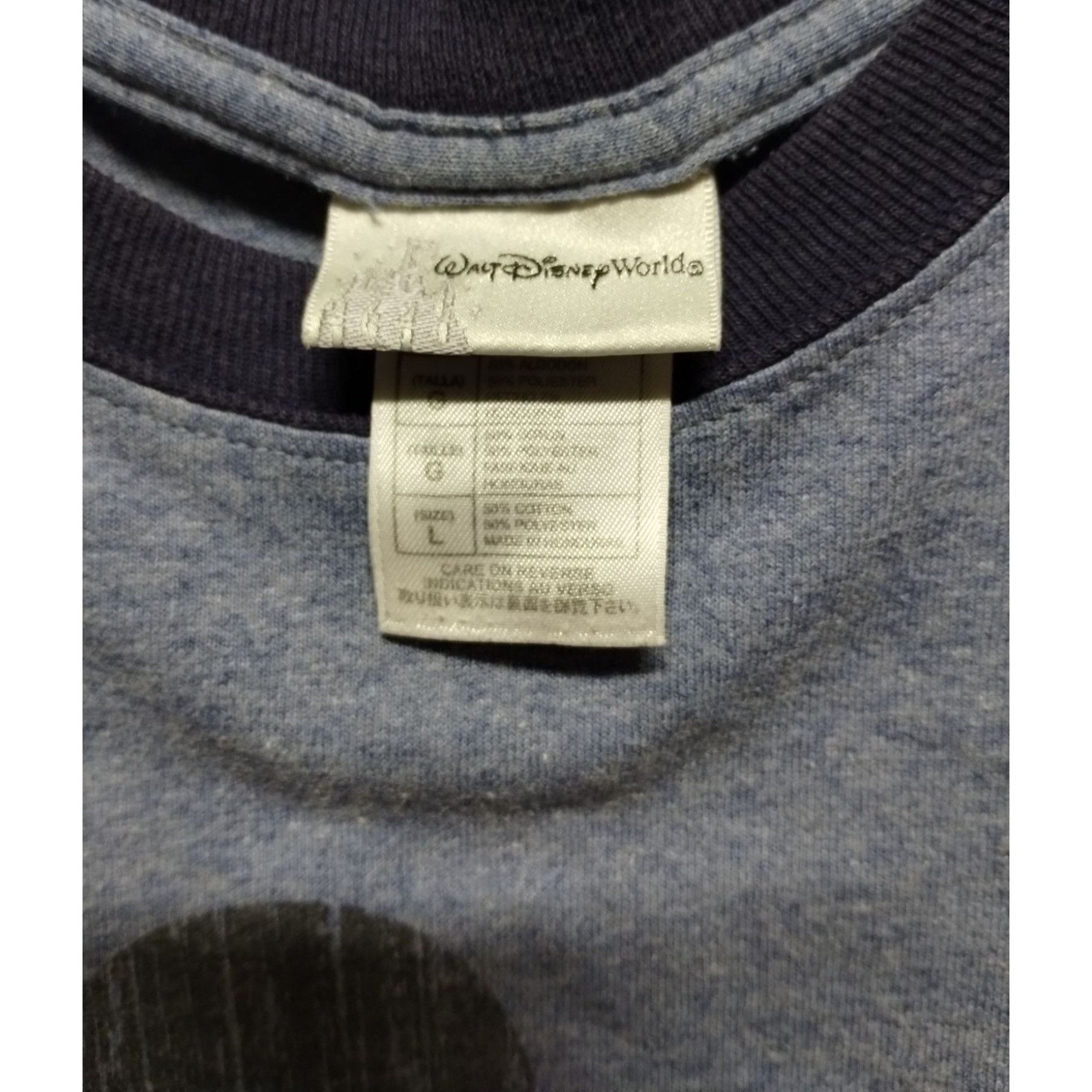 Disney Walt Disney World Mens Large Vintage Mickey Mouse Distressed Size US L / EU 52-54 / 3 - 5 Thumbnail