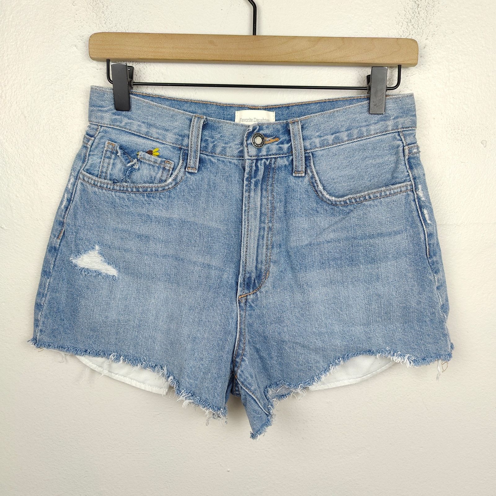 Other Favorite Daughter The Juni High Rise Cut Off Shorts Women 27 Size 27" / US 4 / IT 40 - 1 Thumbnail